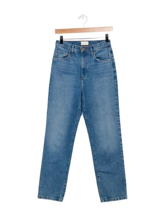 Favorite Daughter High-Rise Straight Leg Jeans