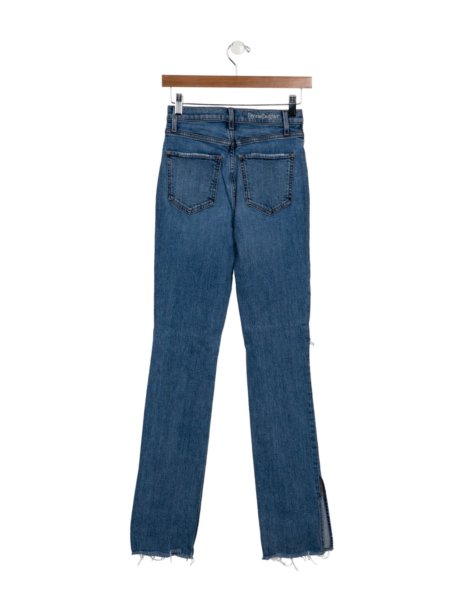 Favorite Daughter Mid-Rise Straight Leg Jeans