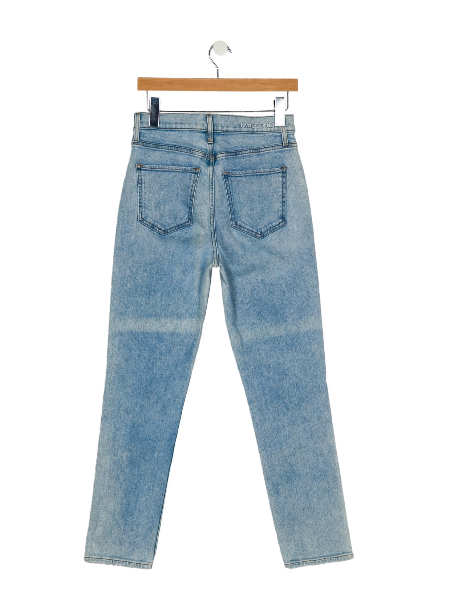 Favorite Daughter High-Rise Straight Leg Jeans