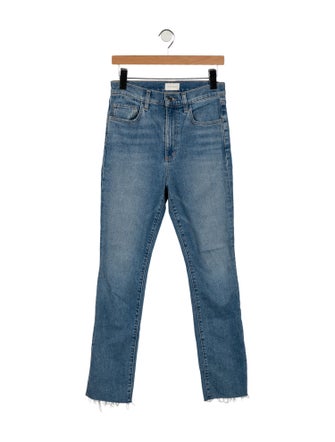 Favorite Daughter High-Rise Straight Leg Jeans