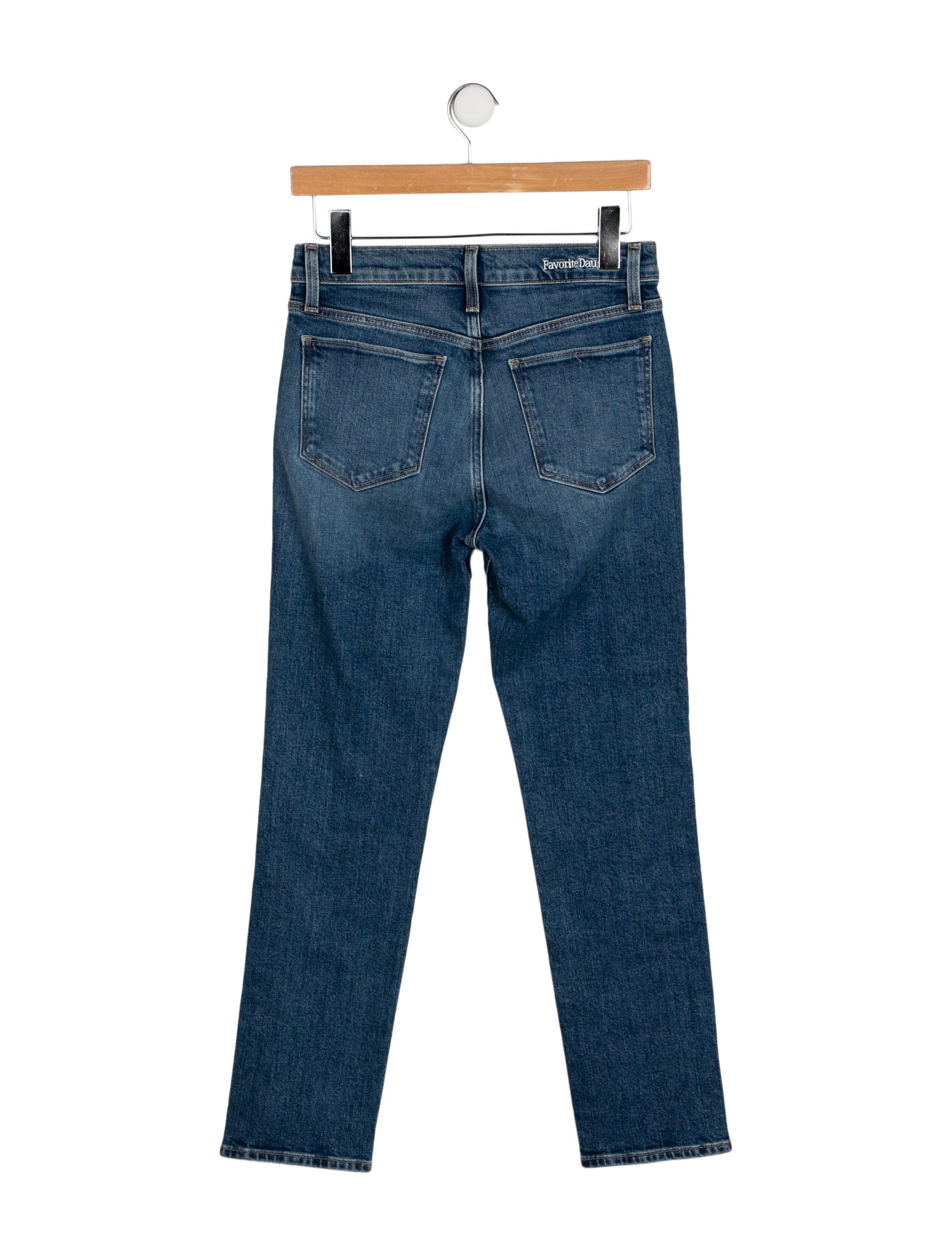 Favorite Daughter Mid-Rise Straight Leg Jeans