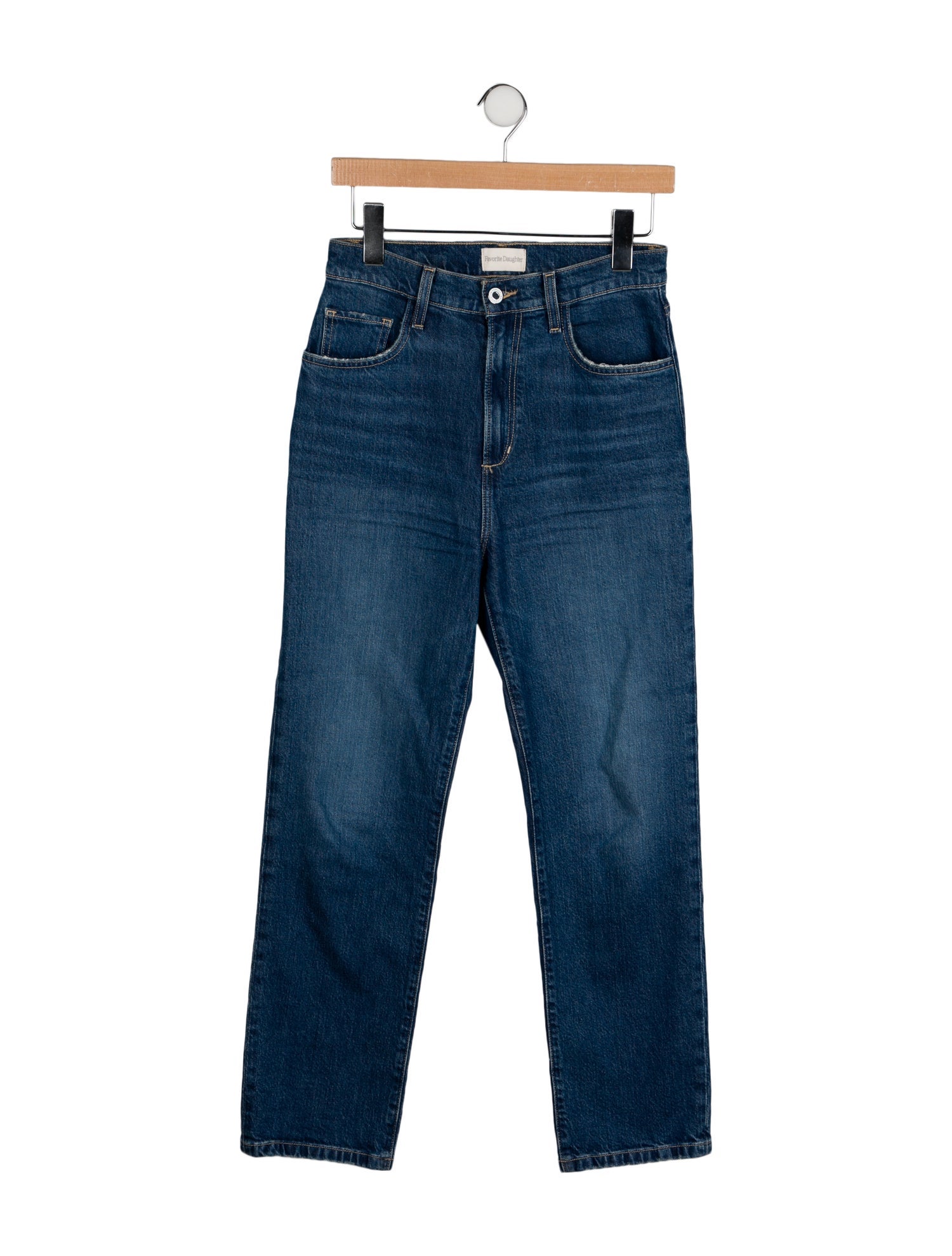 Favorite Daughter High-Rise Straight Leg Jeans