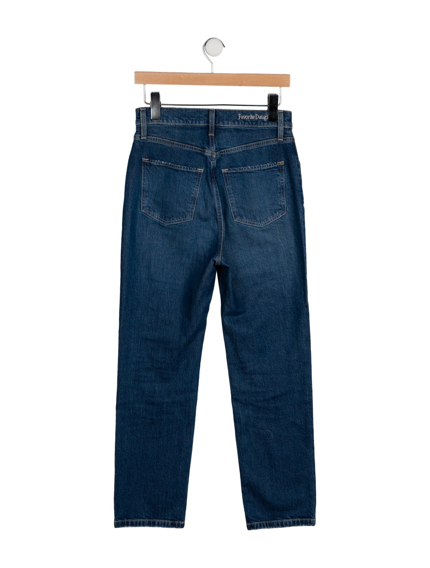 Favorite Daughter High-Rise Straight Leg Jeans