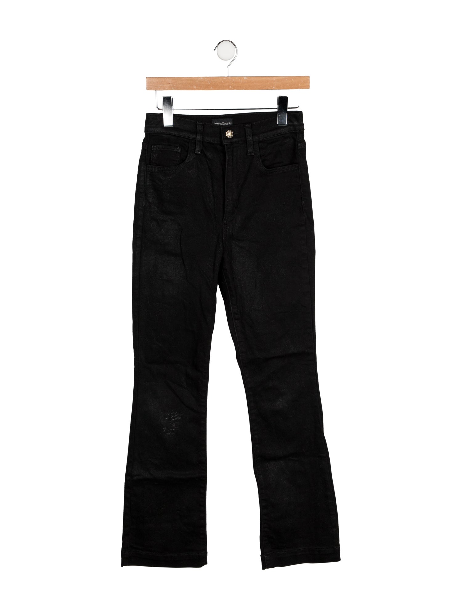Favorite Daughter High-Rise Straight Leg Jeans
