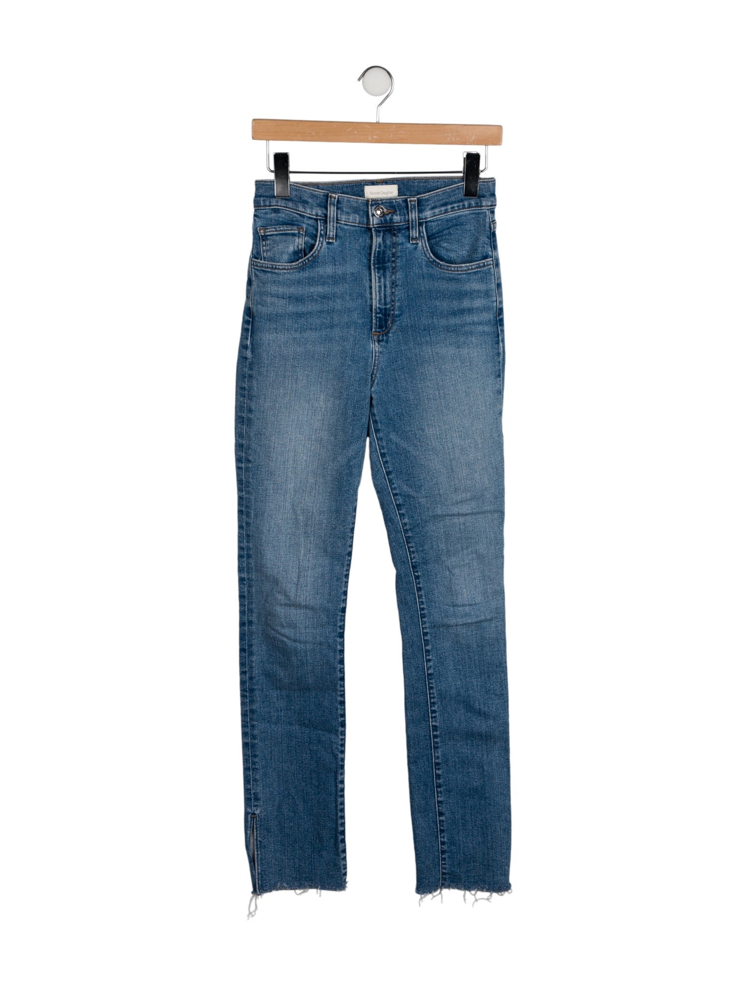 Favorite Daughter High-Rise Straight Leg Jeans