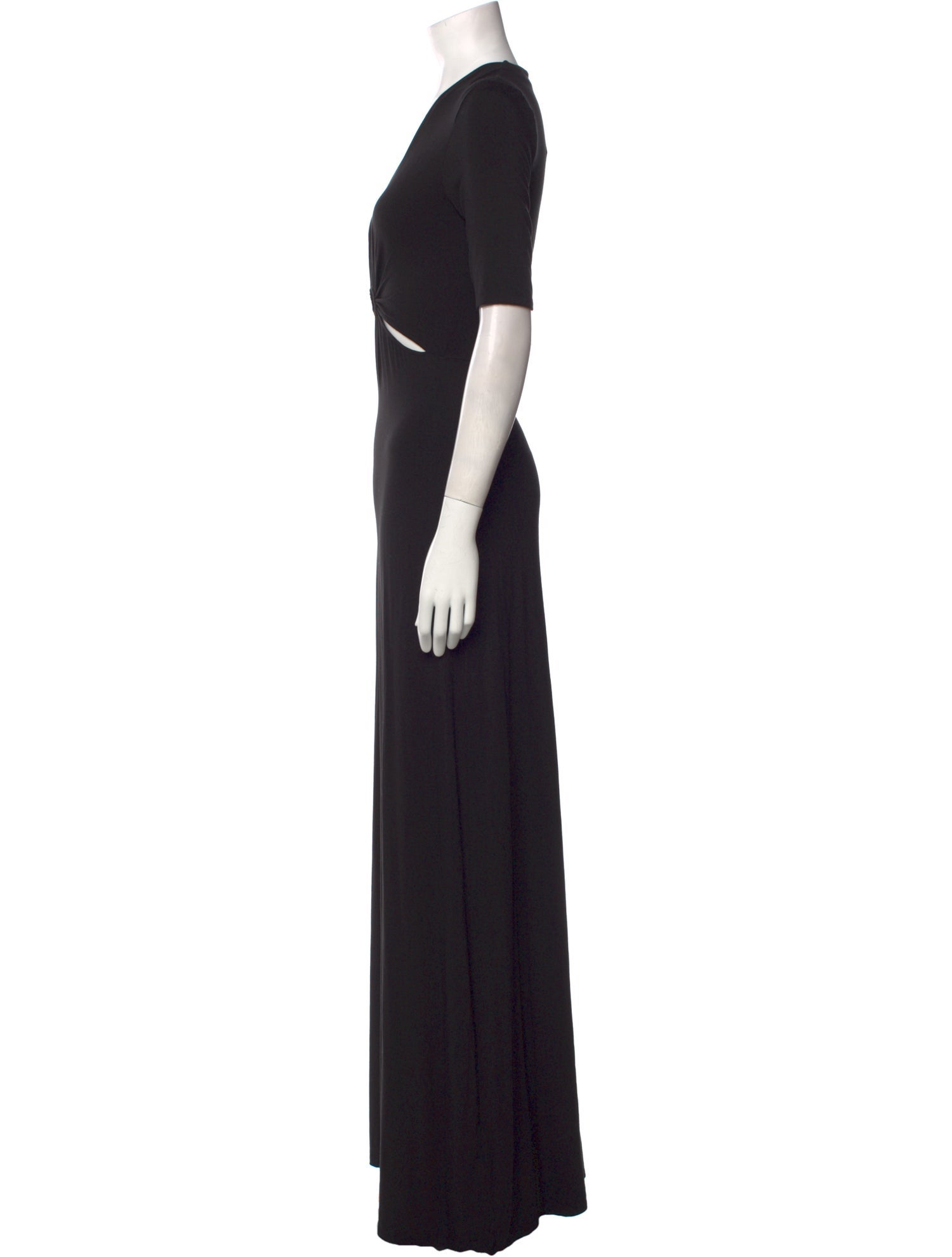 Favorite Daughter Plunge Neckline Long Dress