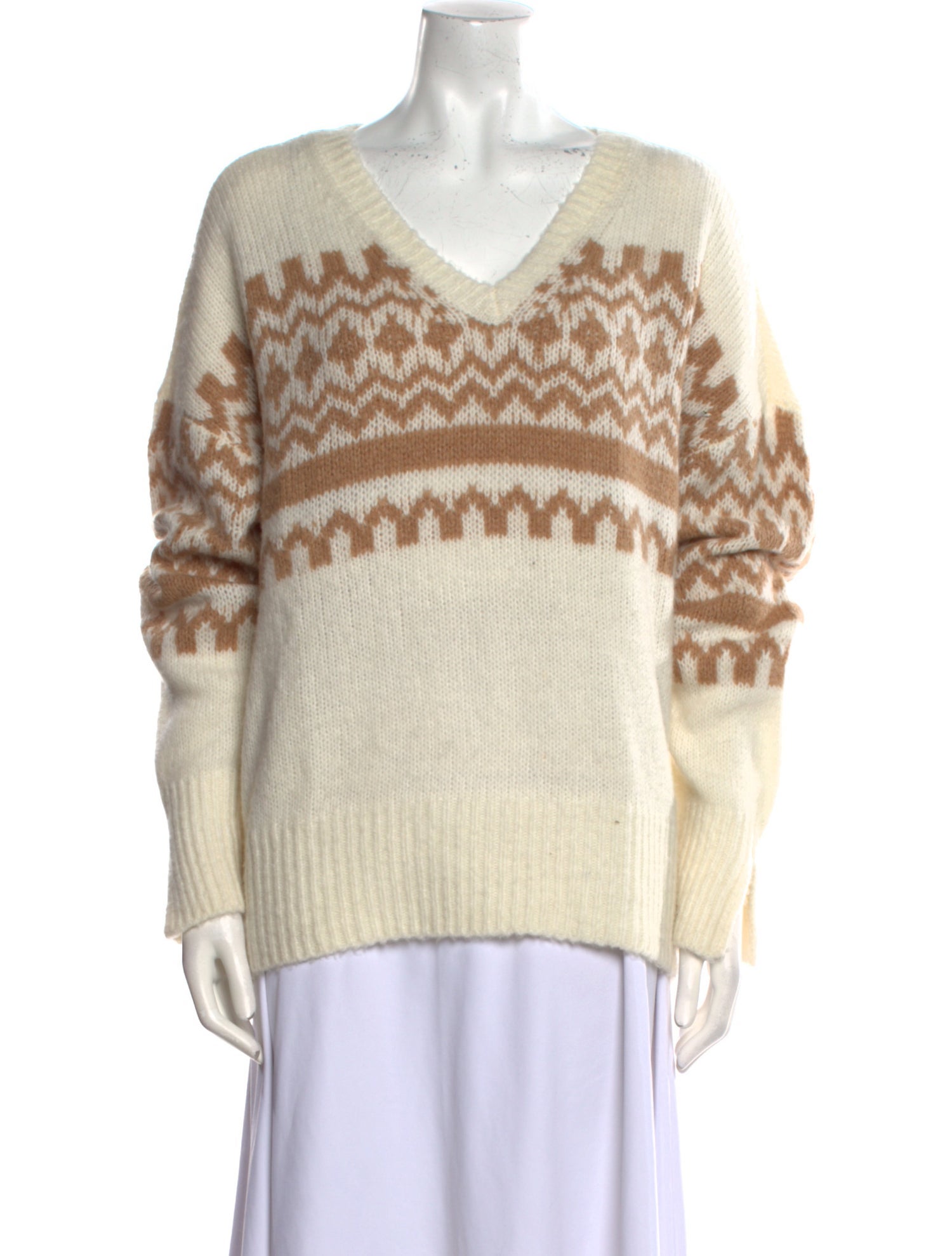 Favorite Daughter Merino Wool Striped Sweater