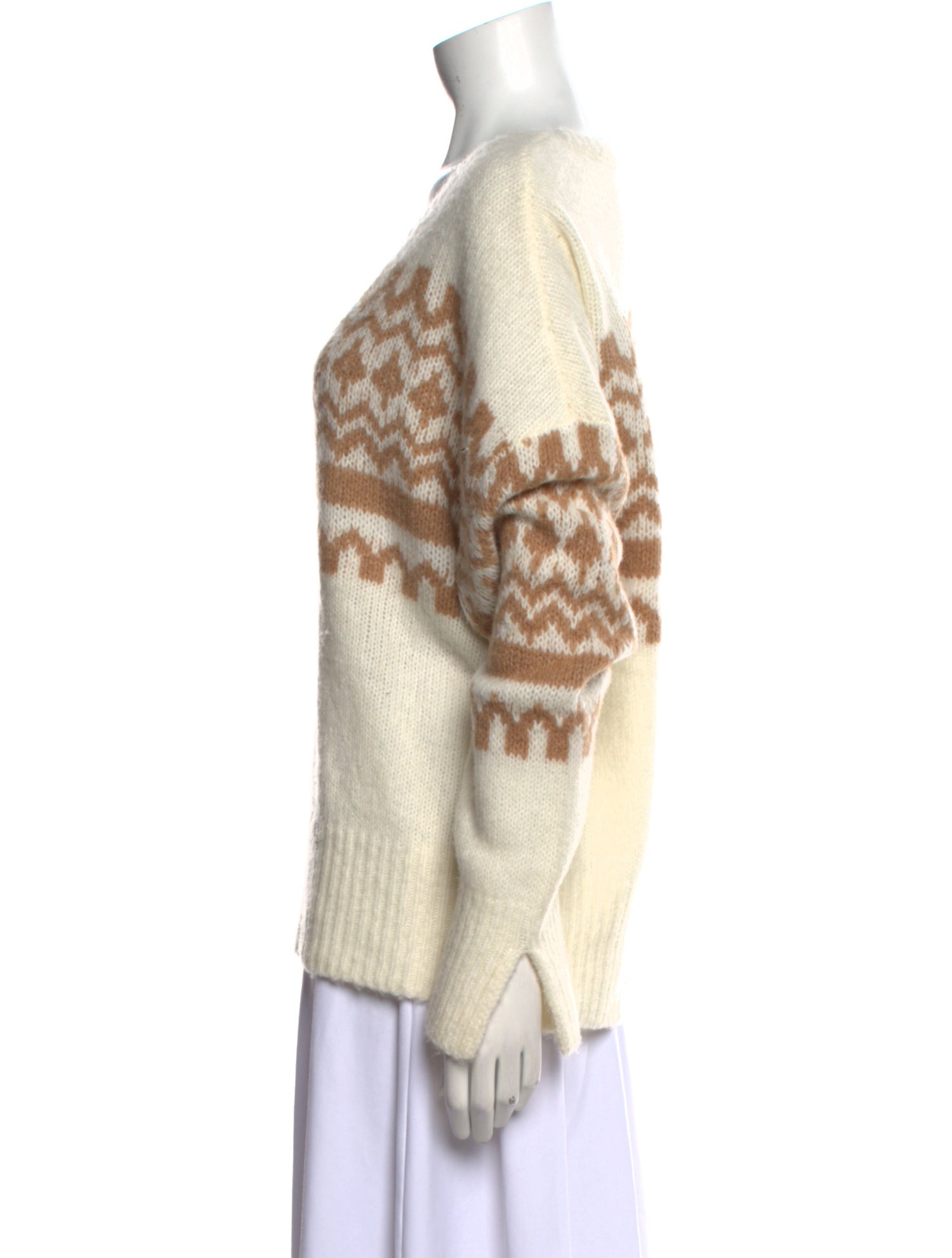 Favorite Daughter Merino Wool Striped Sweater