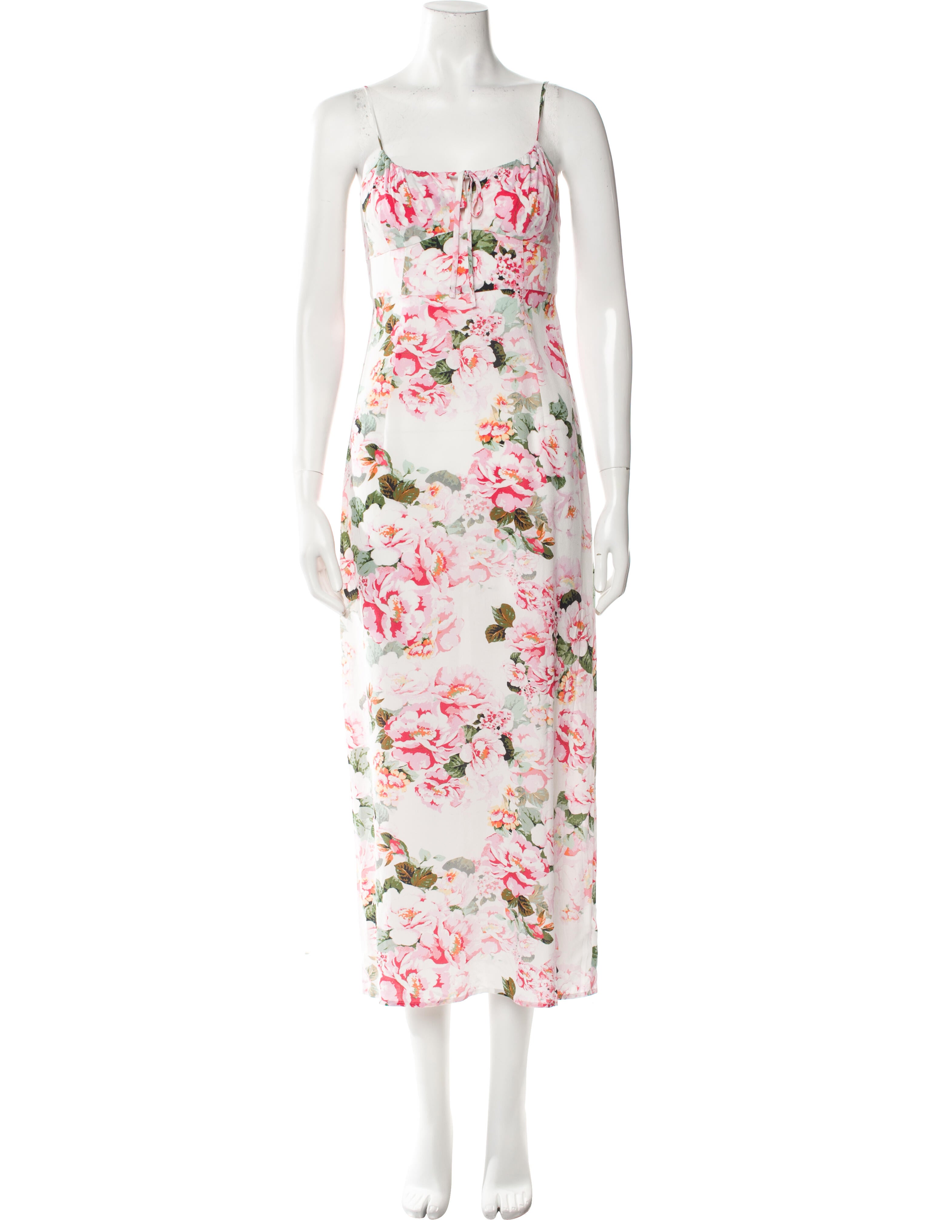 Favorite Daughter Floral Print Long Dress w/ Tags