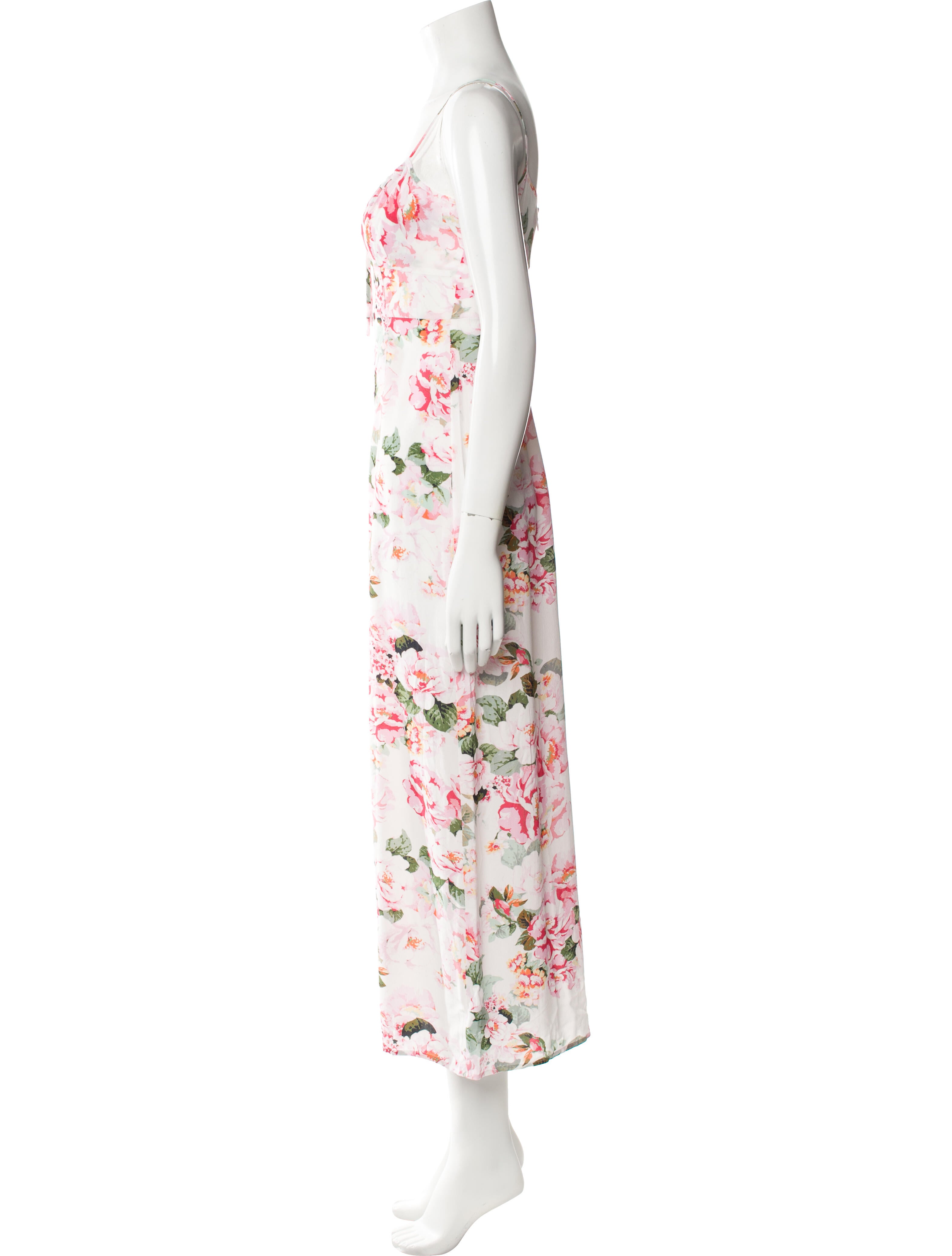 Favorite Daughter Floral Print Long Dress w/ Tags