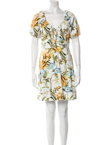 Favorite Daughter Dresses Floral Print Mini Dress M