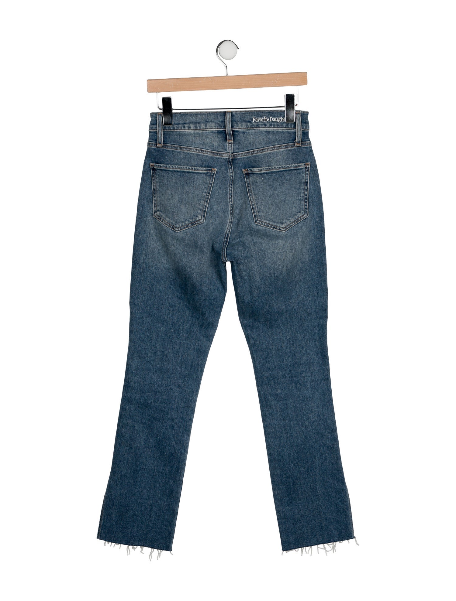 Favorite Daughter Mid-Rise Straight Leg Jeans