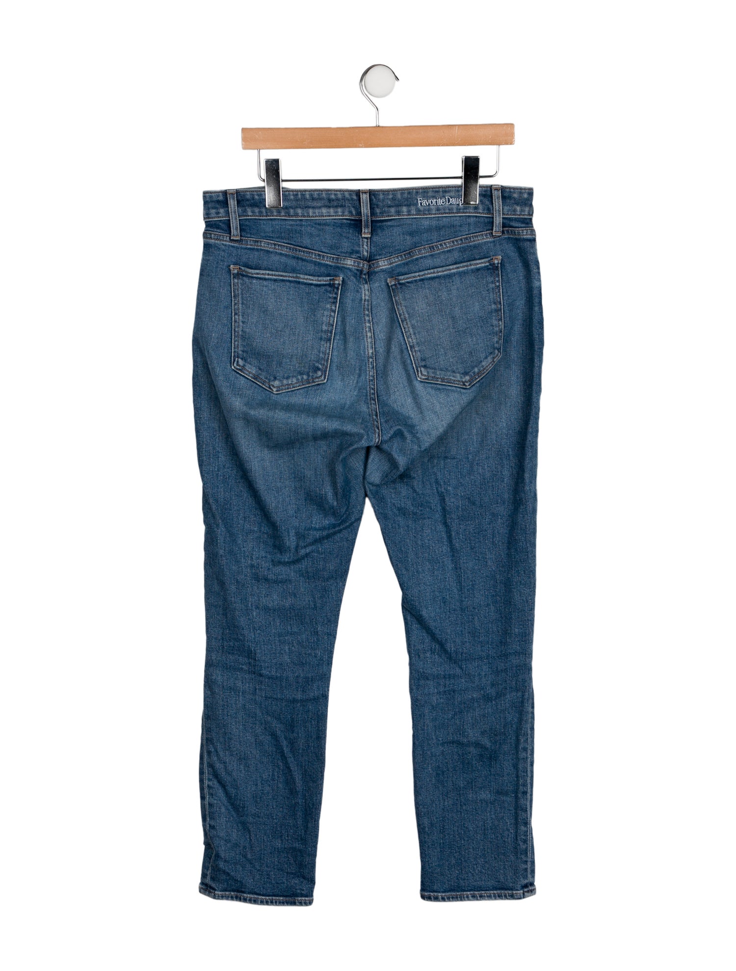 Favorite Daughter High-Rise Straight Leg Jeans
