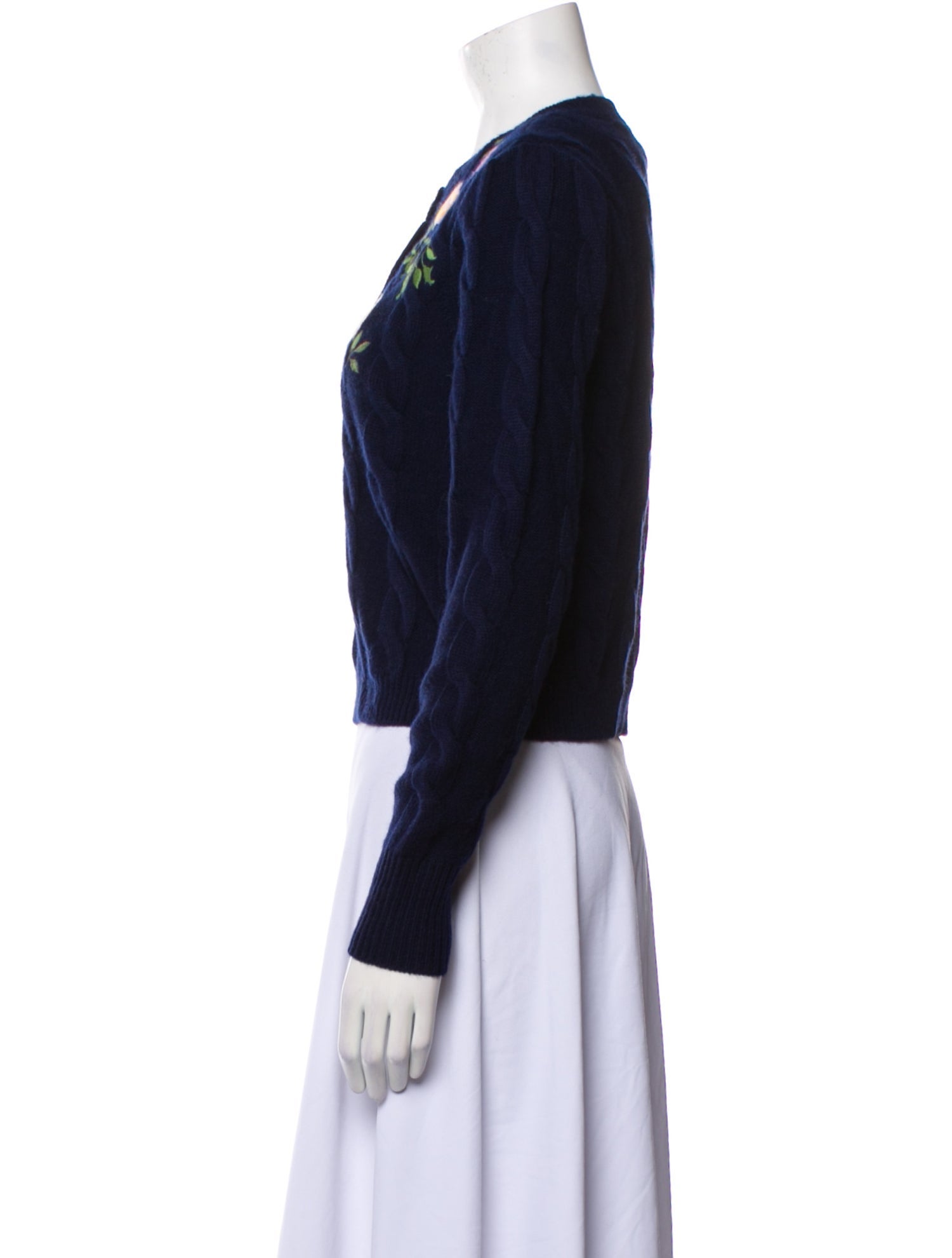 Favorite Daughter Printed Crew Neck Sweater