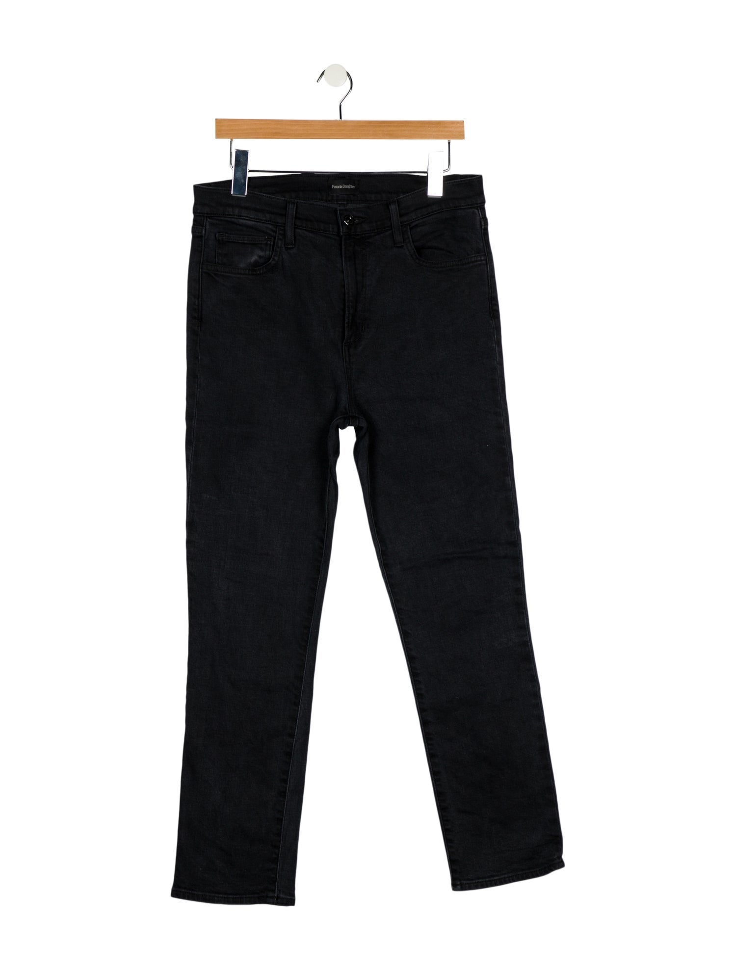 Favorite Daughter High-Rise Straight Leg Jeans