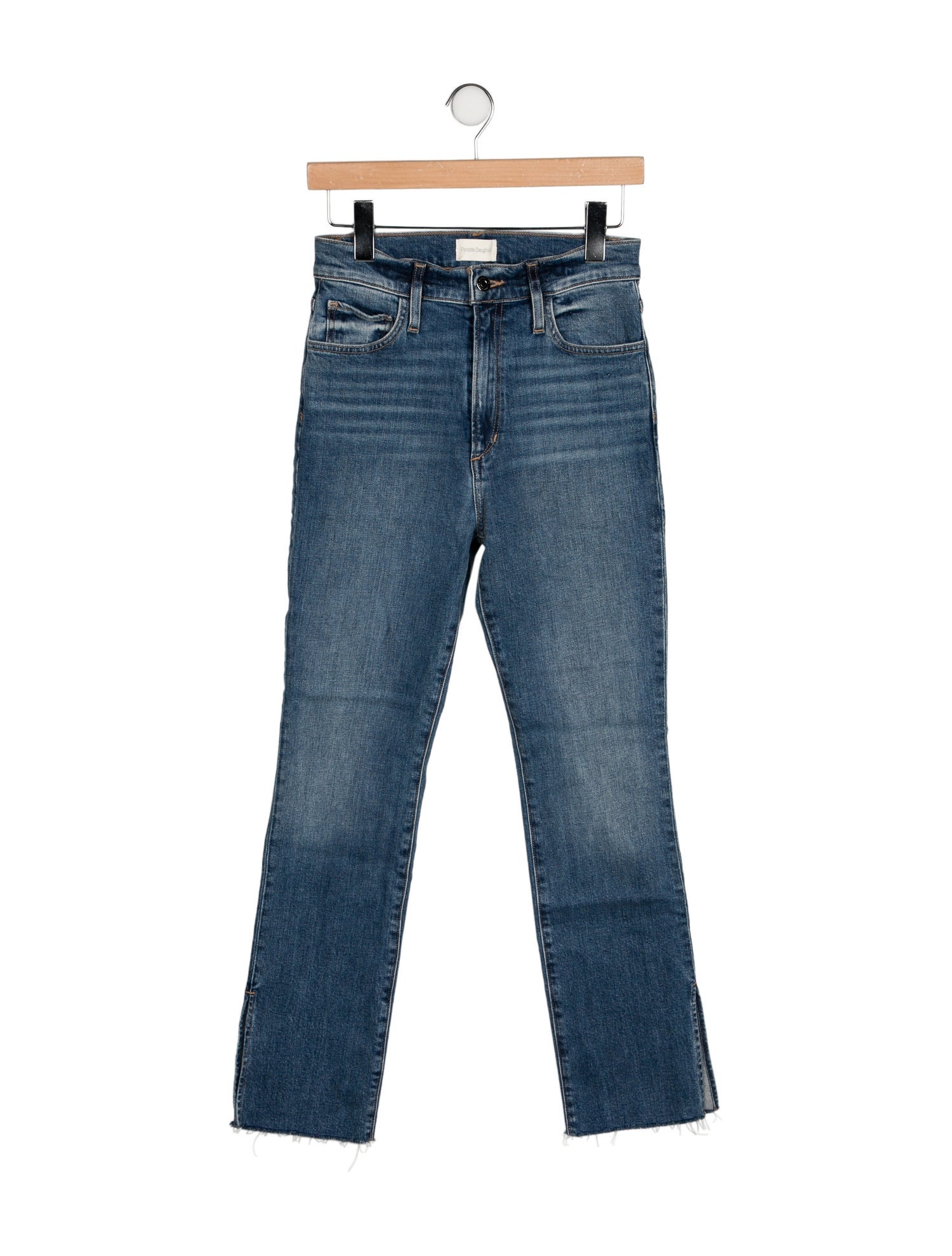 Favorite Daughter Mid-Rise Straight Leg Jeans