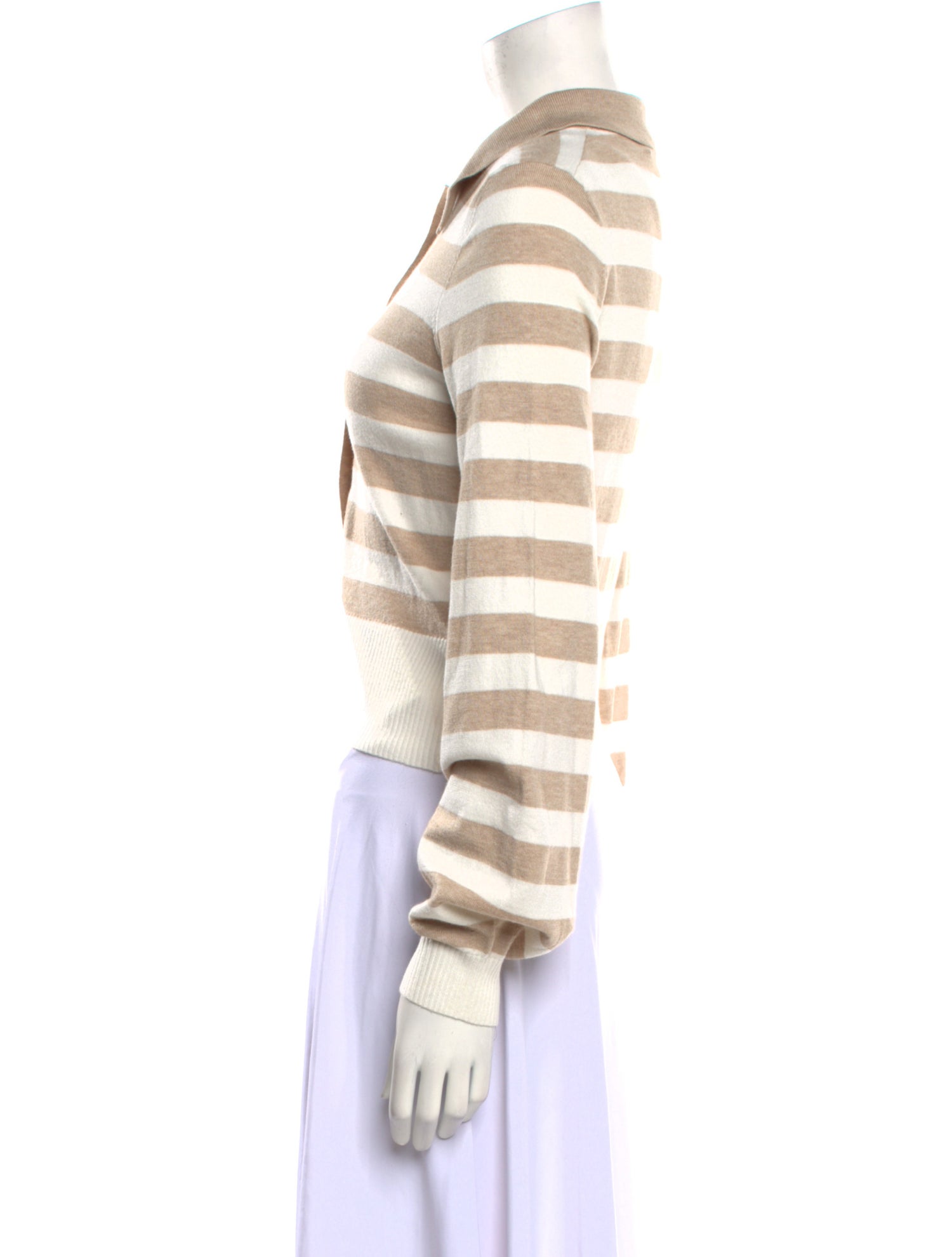 Favorite Daughter Striped Mock Neck Sweater