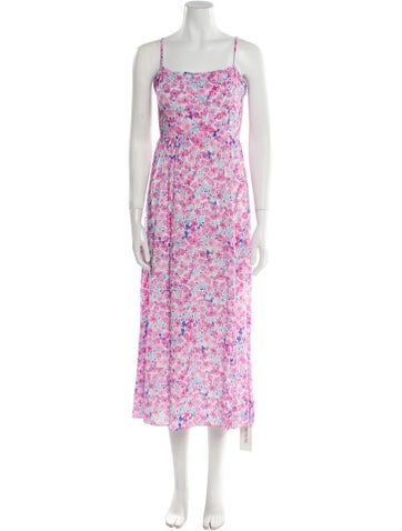 Favorite Daughter Dresses Floral Print Long Dress M