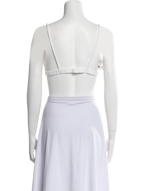 Favorite Daughter V-Neck Sleeveless Crop Top