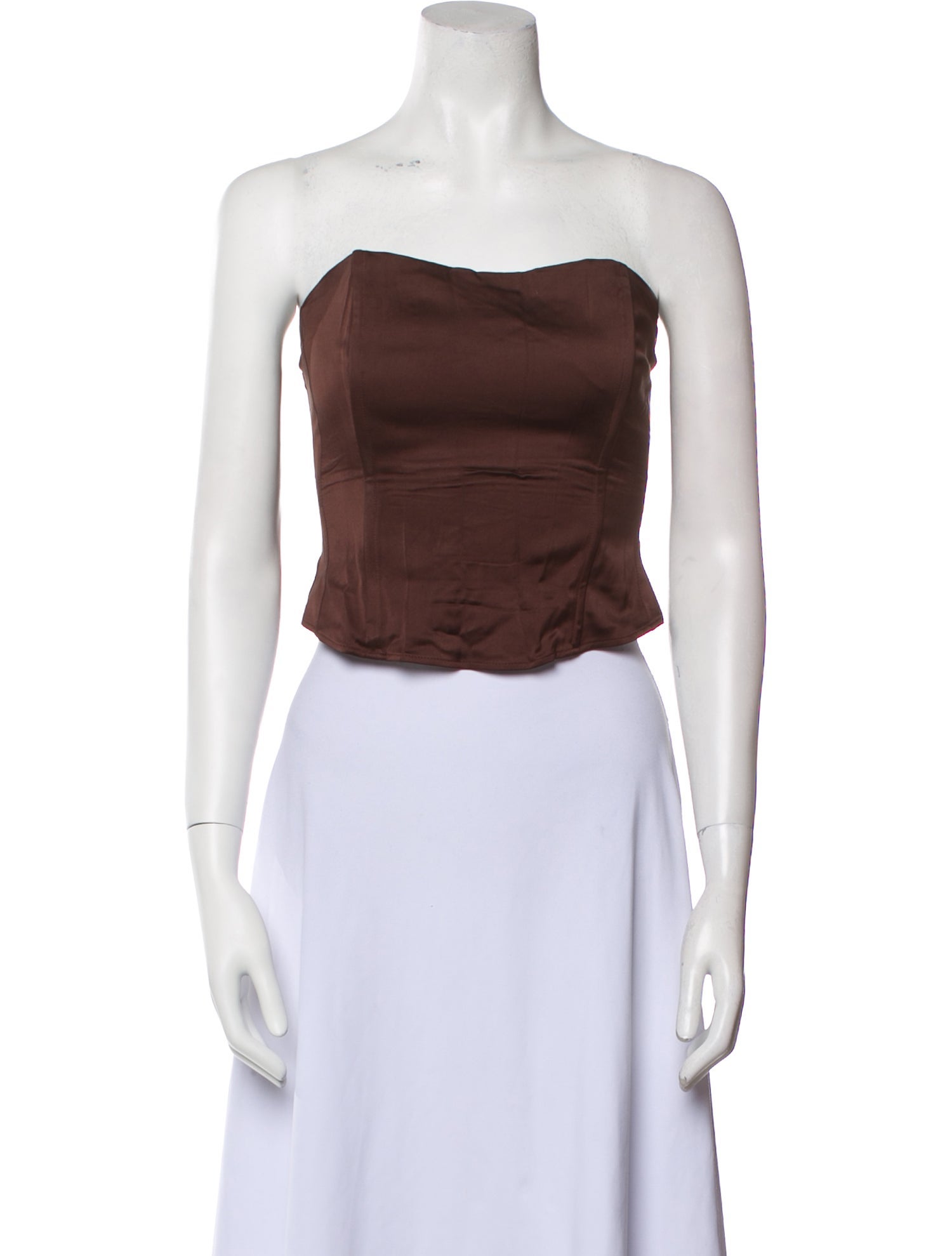 Favorite Daughter Strapless Crop Top