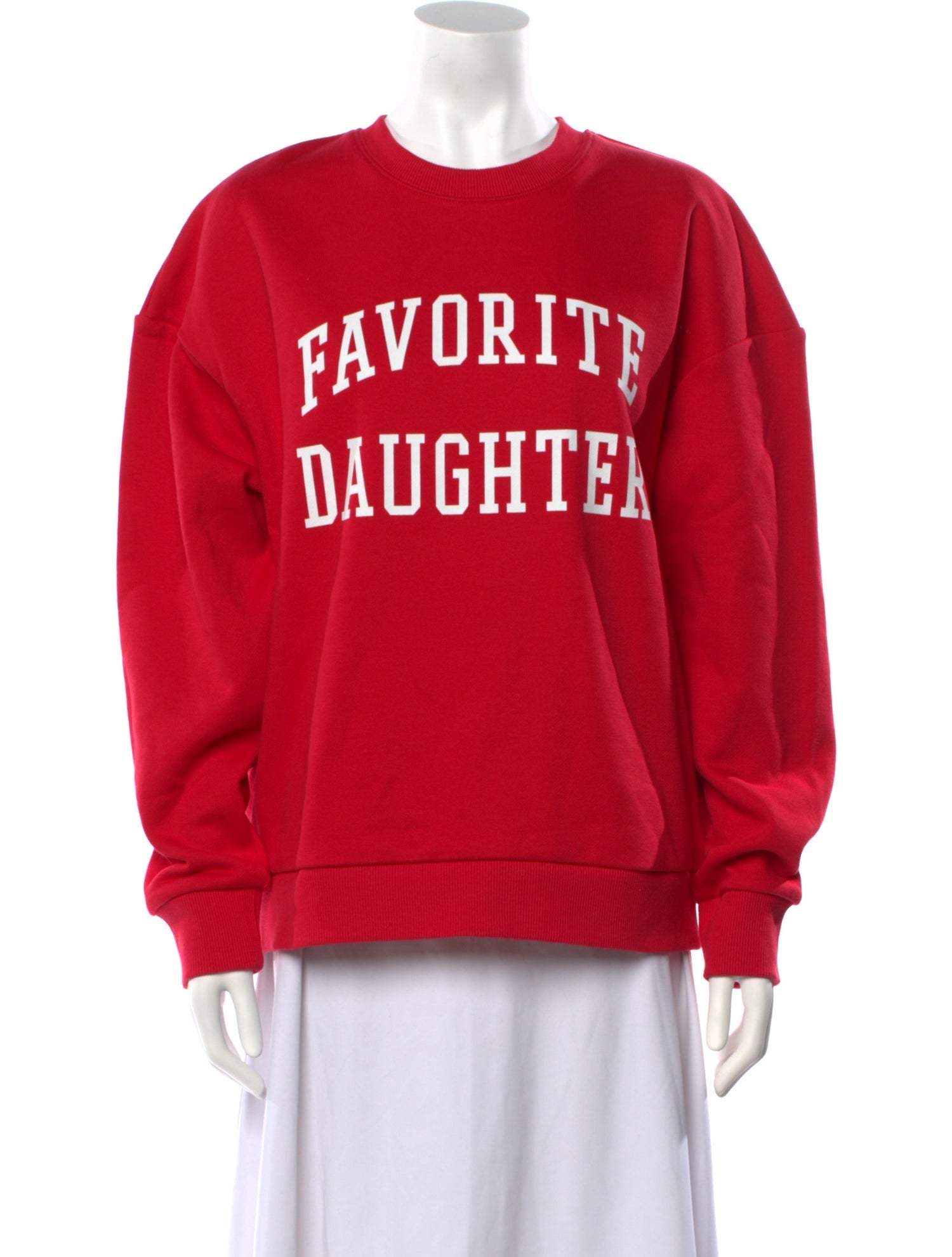 Favorite Daughter Graphic Print Crew Neck Sweatshirt