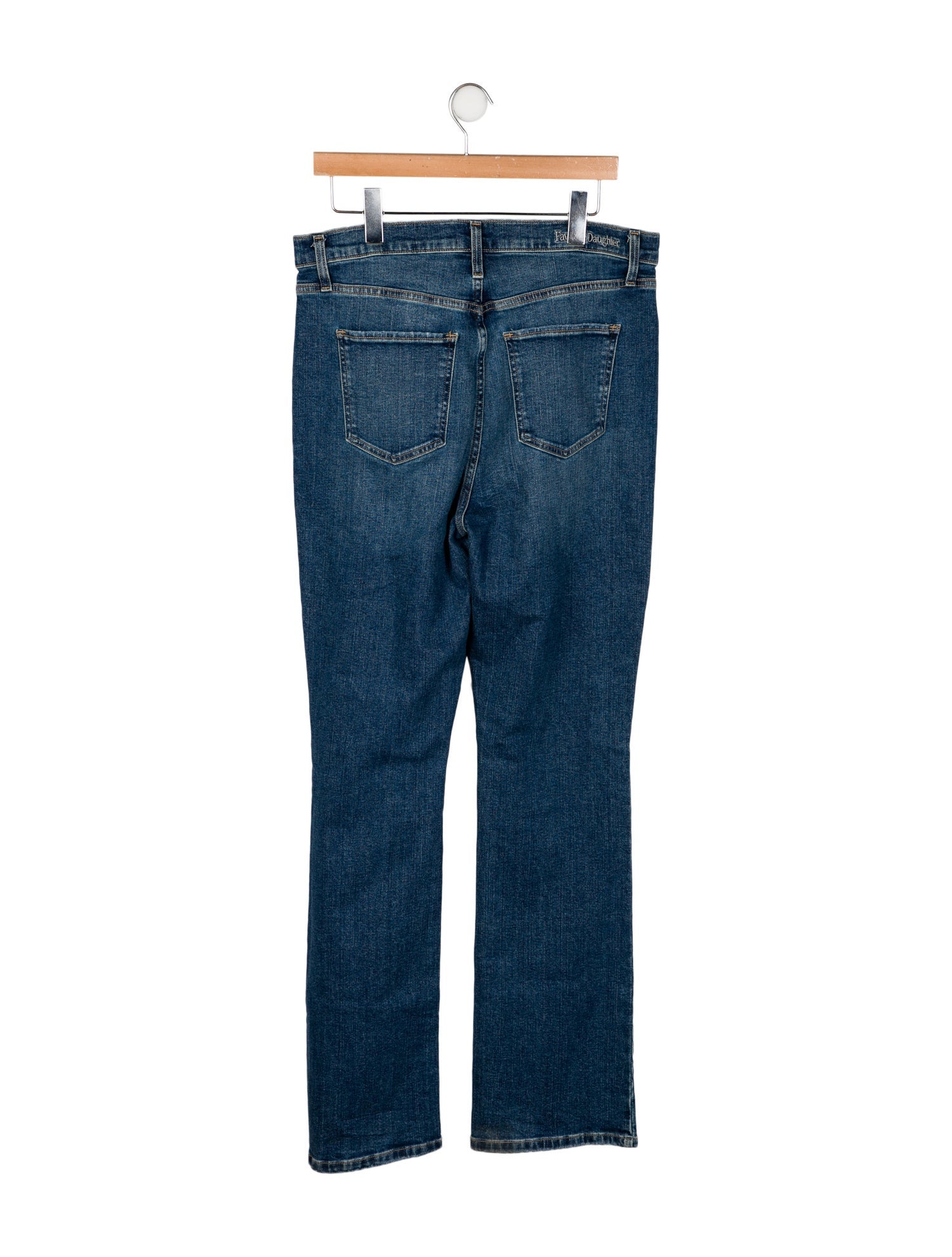 Favorite Daughter High-Rise Straight Leg Jeans