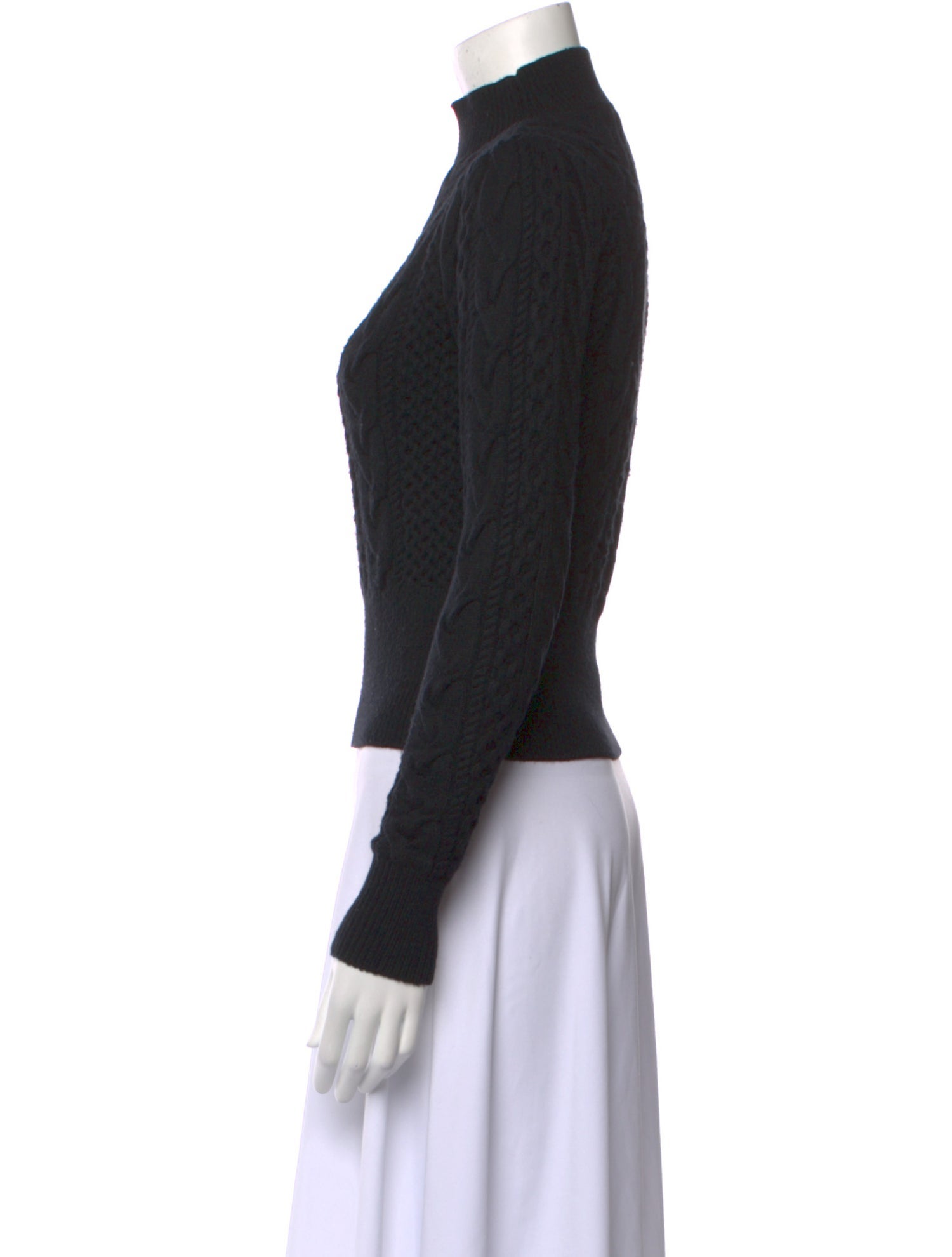 Favorite Daughter Printed Mock Neck Sweater