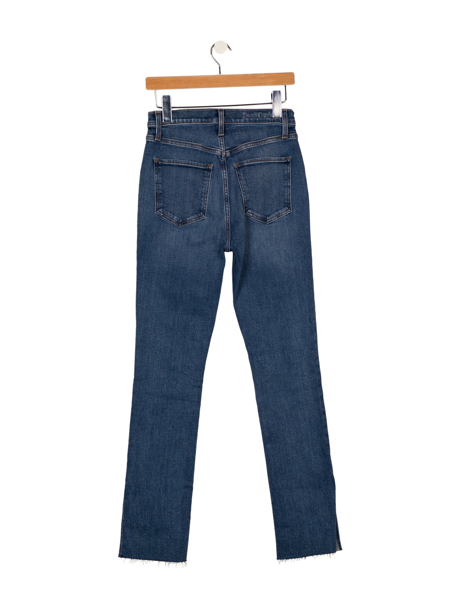 Favorite Daughter High-Rise Straight Leg Jeans