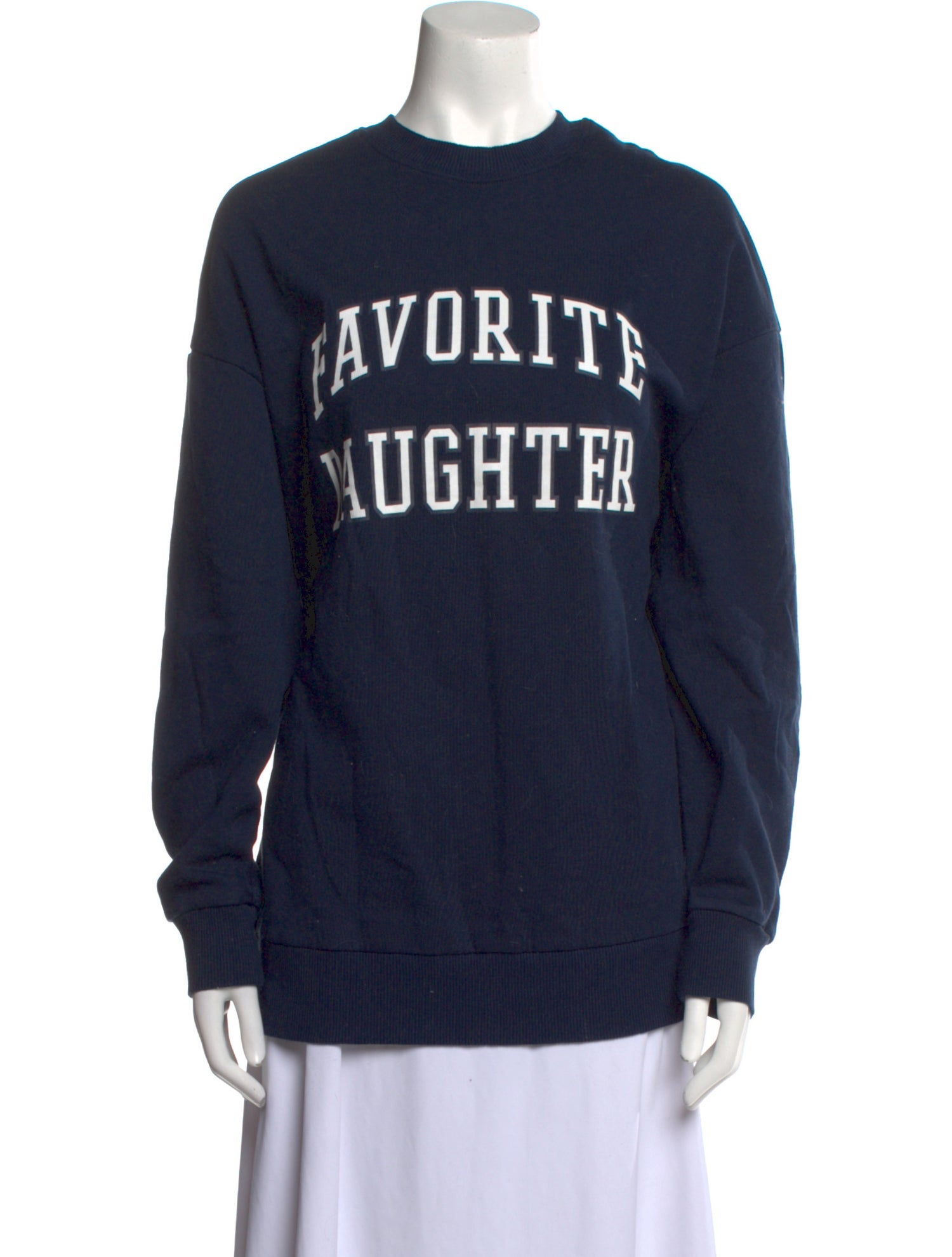 Favorite Daughter Graphic Print Crew Neck Sweatshirt