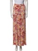 Favorite Daughter Floral Print Midi Length Skirt