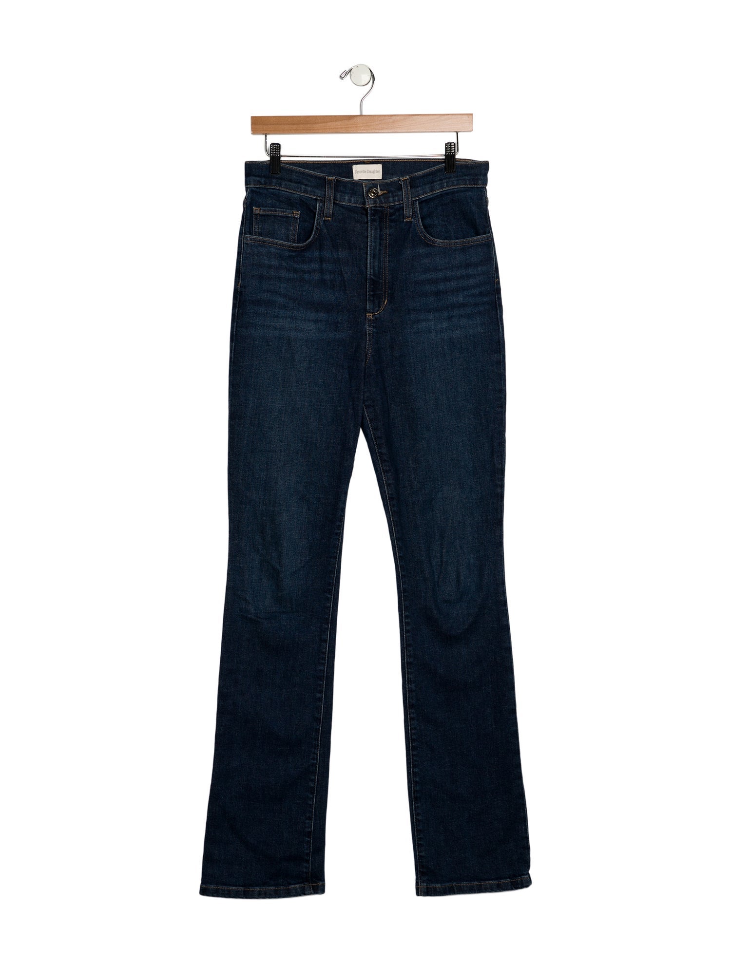 Favorite Daughter High-Rise Straight Leg Jeans