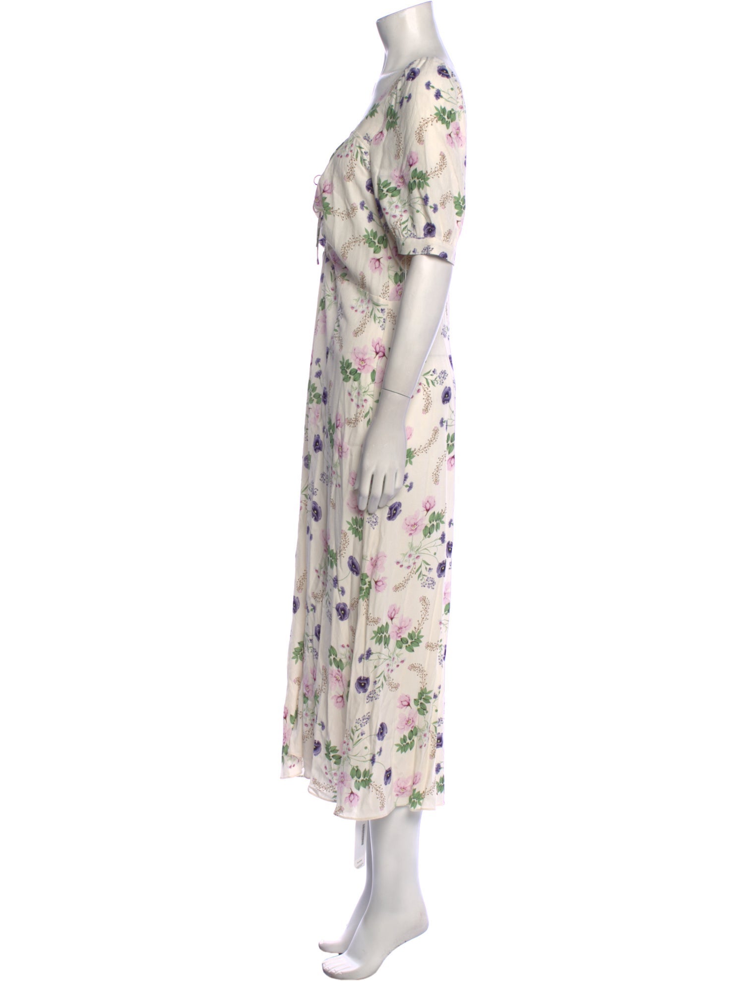 Favorite Daughter Floral Print Long Dress