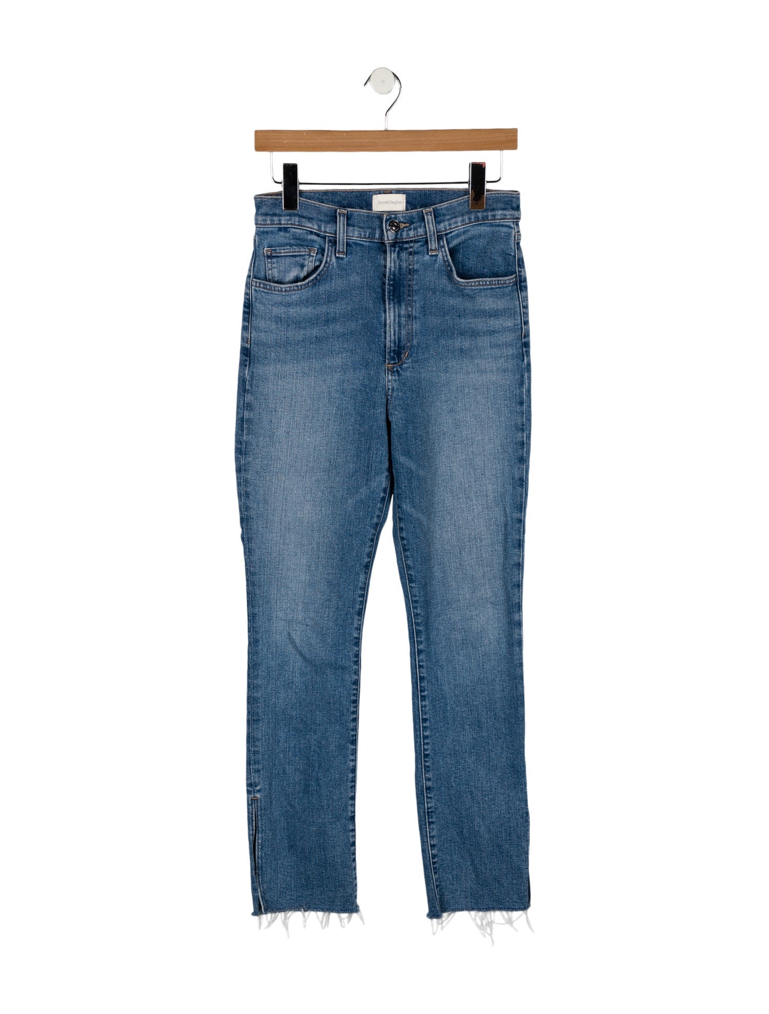 Favorite Daughter Mid-Rise Straight Leg Jeans