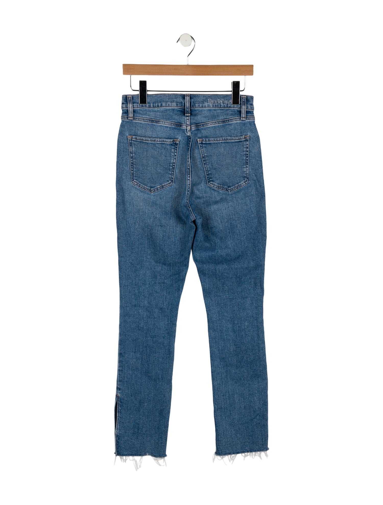 Favorite Daughter Mid-Rise Straight Leg Jeans