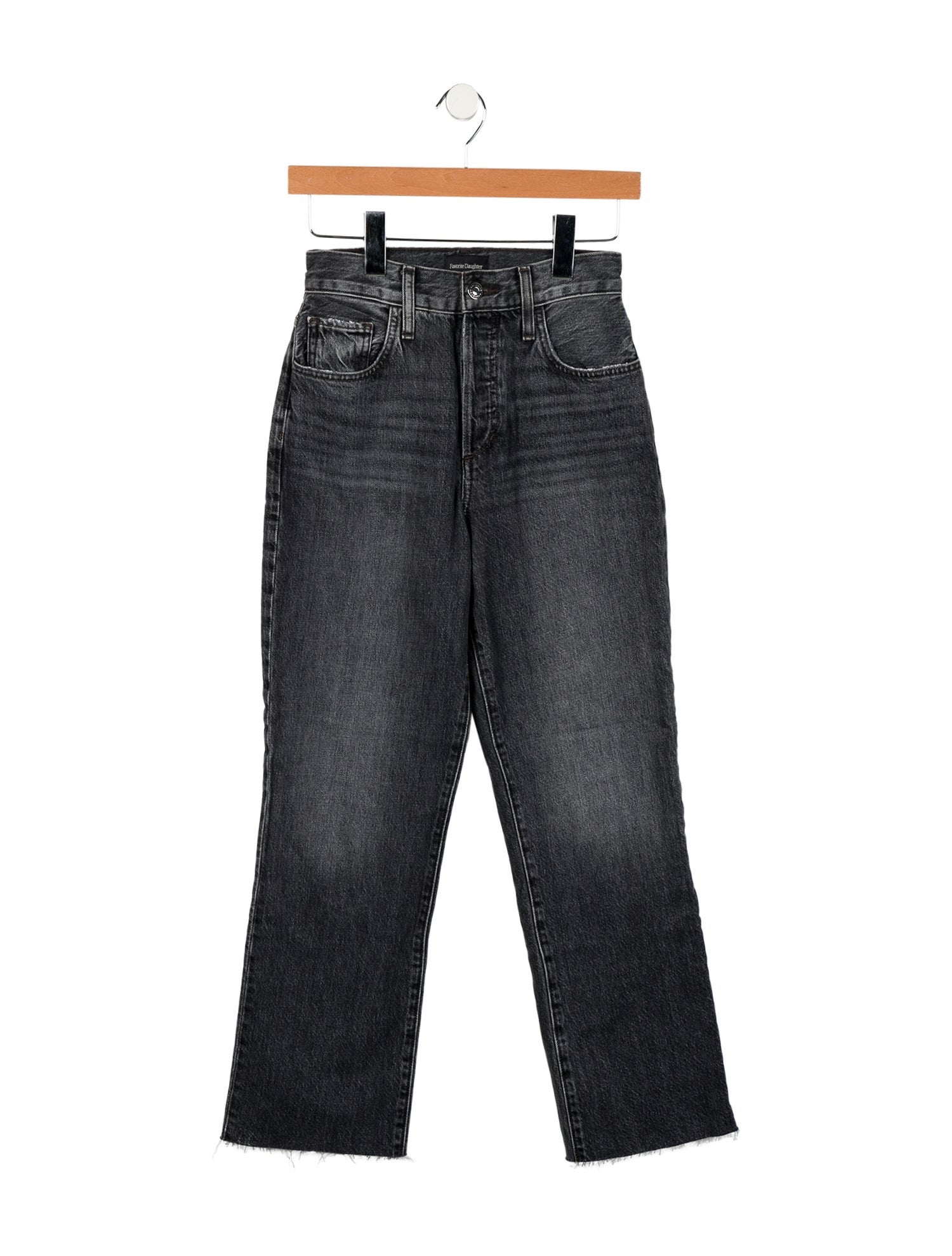 Favorite Daughter Mid-Rise Straight Leg Jeans