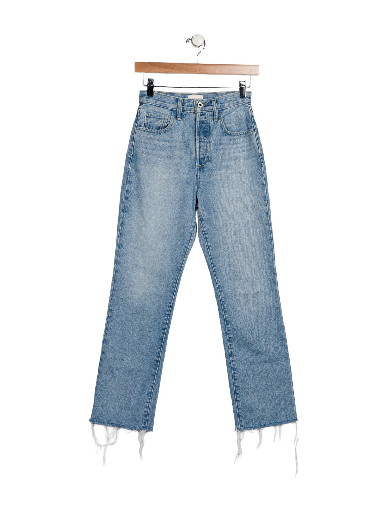 Favorite Daughter High-Rise Straight Leg Jeans