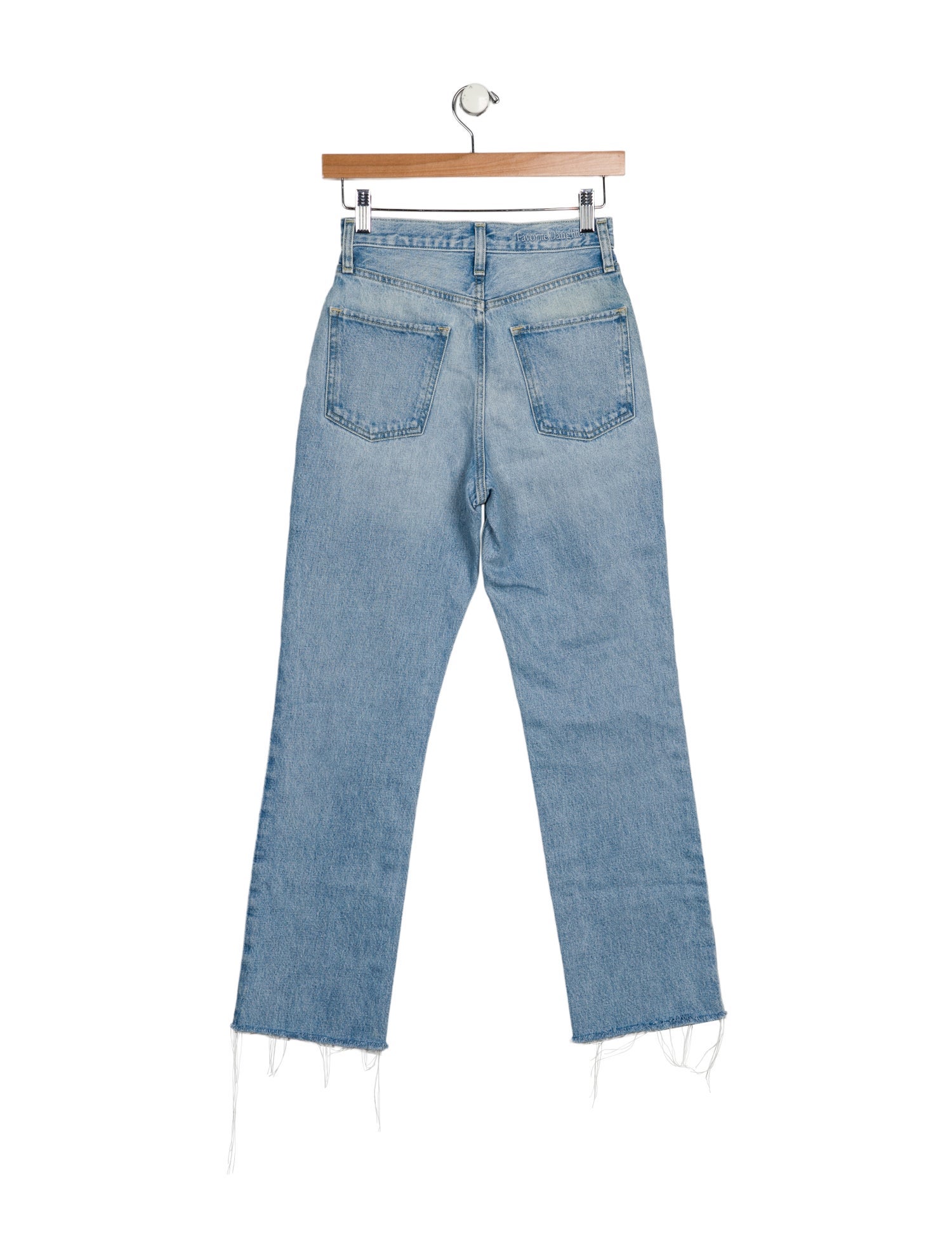 Favorite Daughter High-Rise Straight Leg Jeans