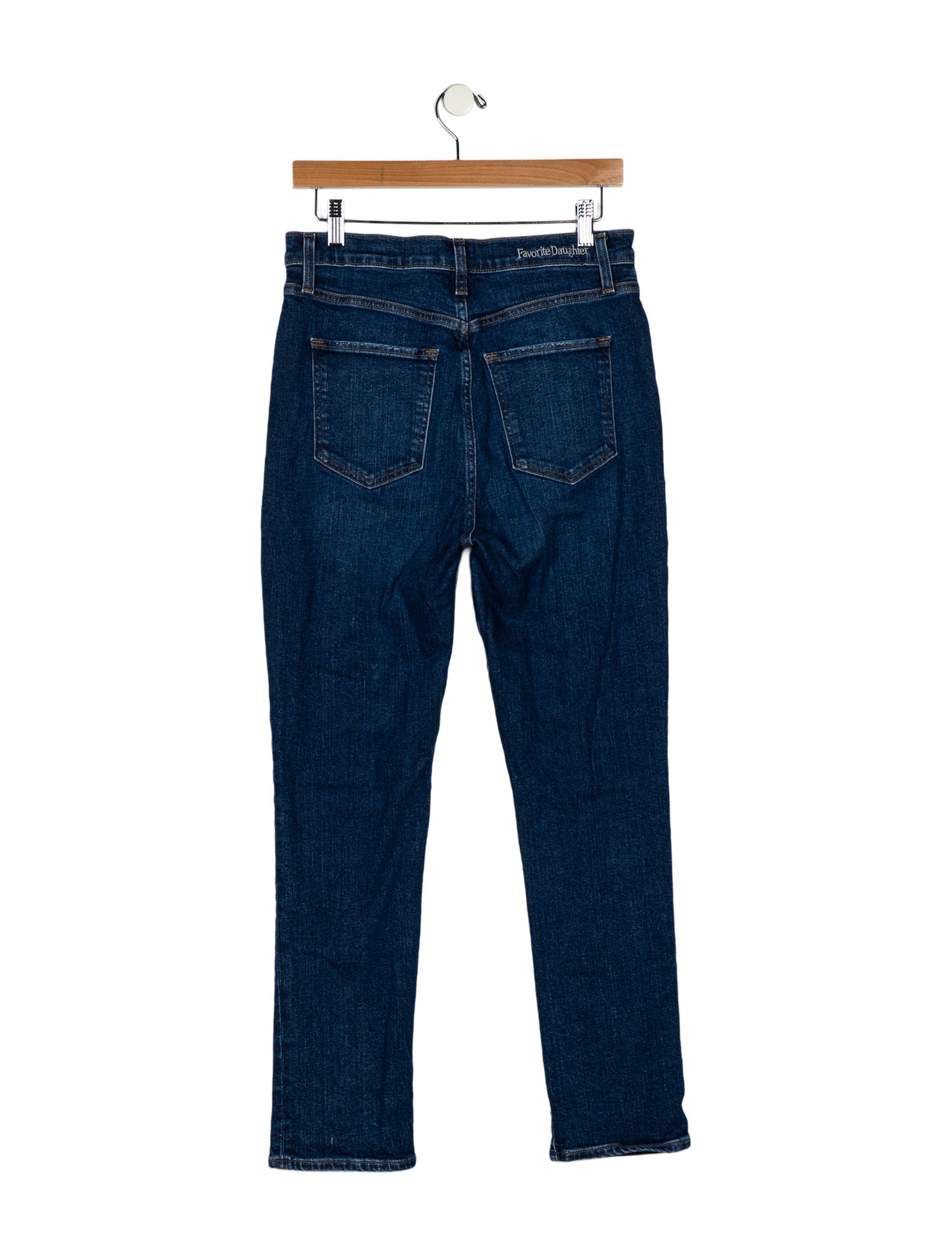 Favorite Daughter High-Rise Straight Leg Jeans