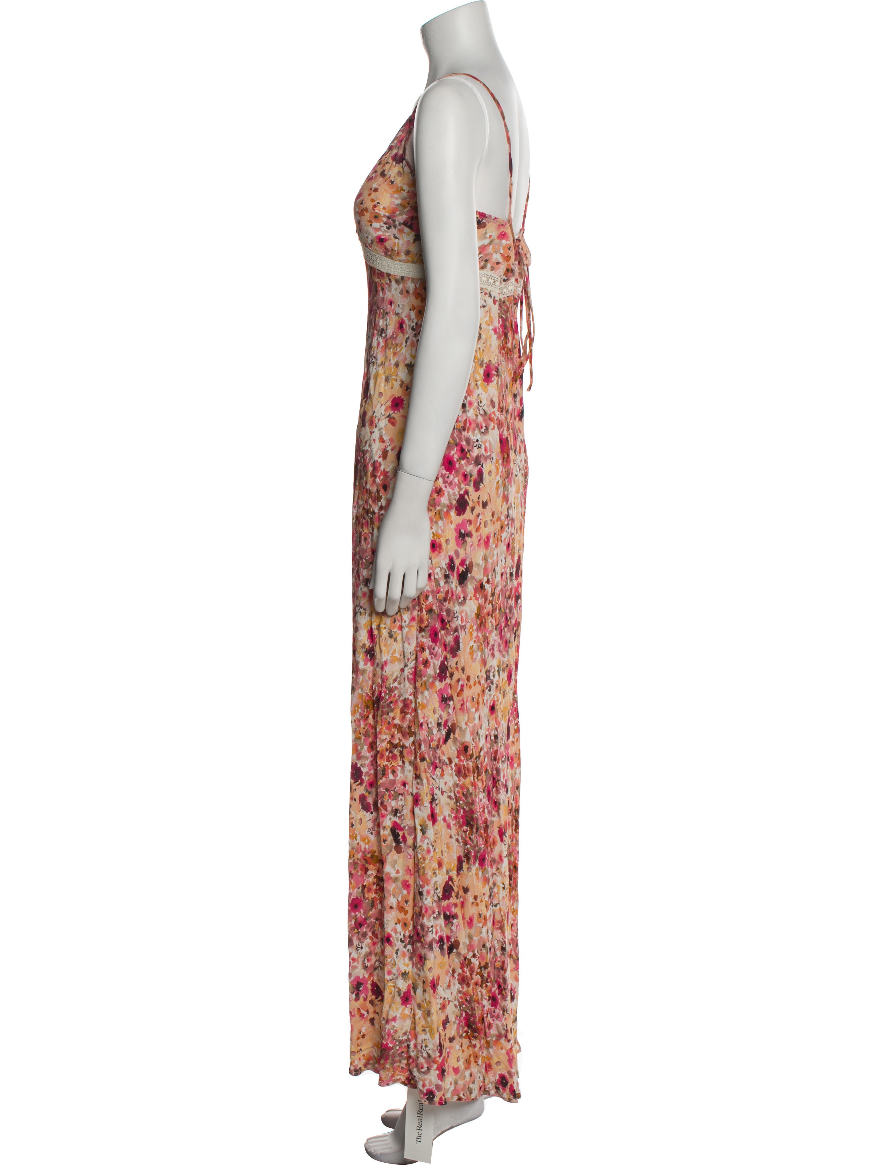 Favorite Daughter Floral Print Long Dress w/ Tags