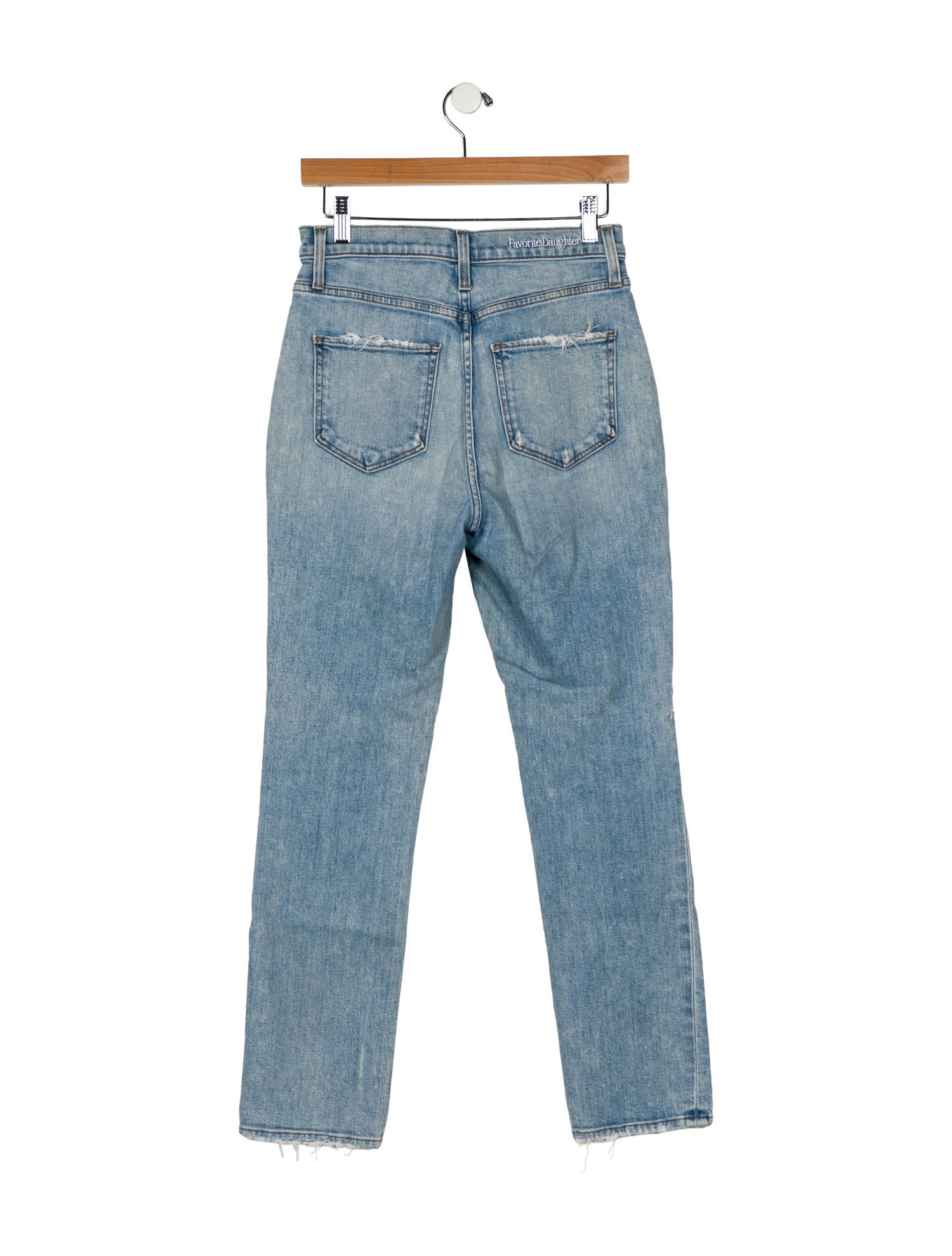 Favorite Daughter Mid-Rise Straight Leg Jeans