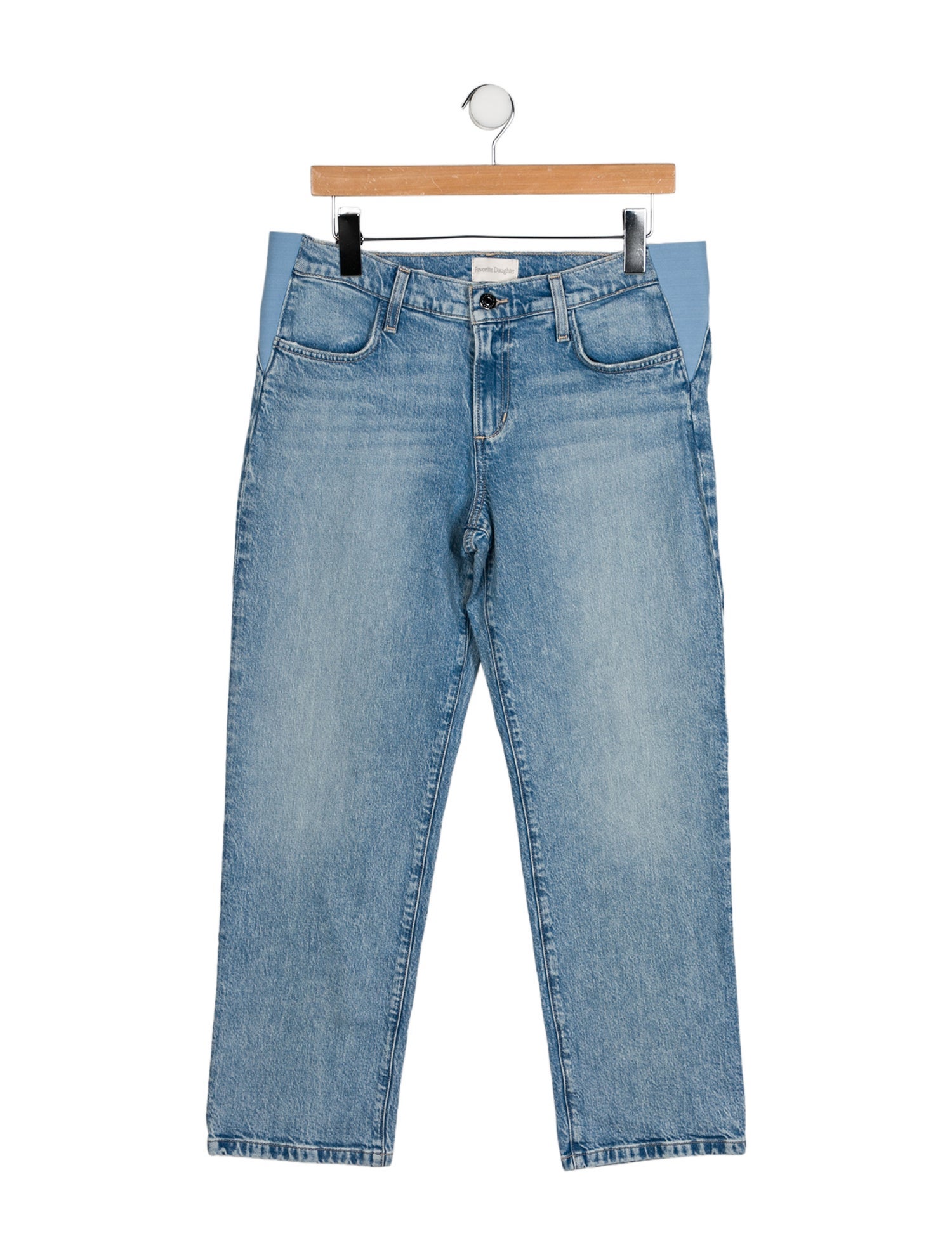 Favorite Daughter Mid-Rise Straight Leg Jeans w/ Tags
