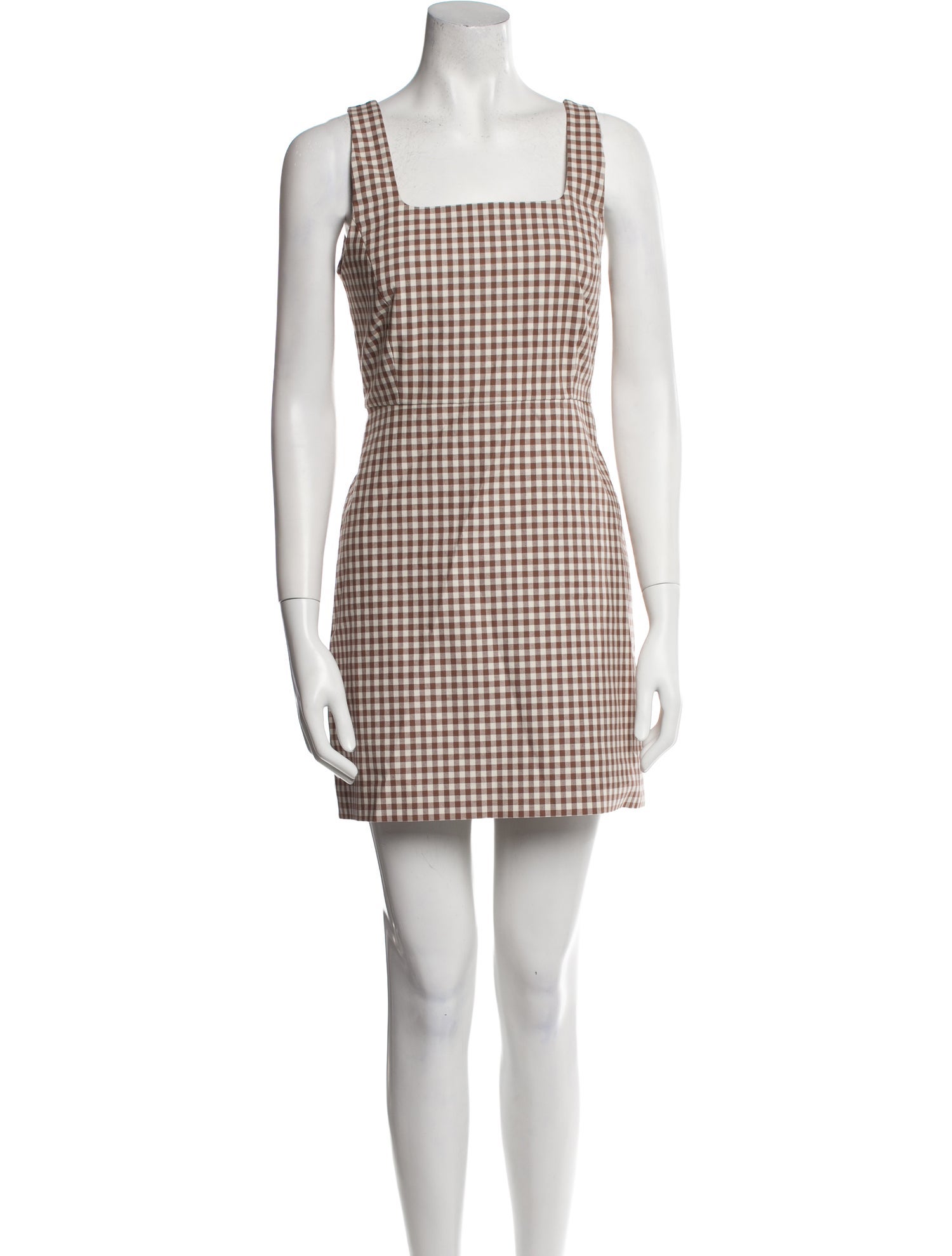 Favorite Daughter Plaid Print Mini Dress