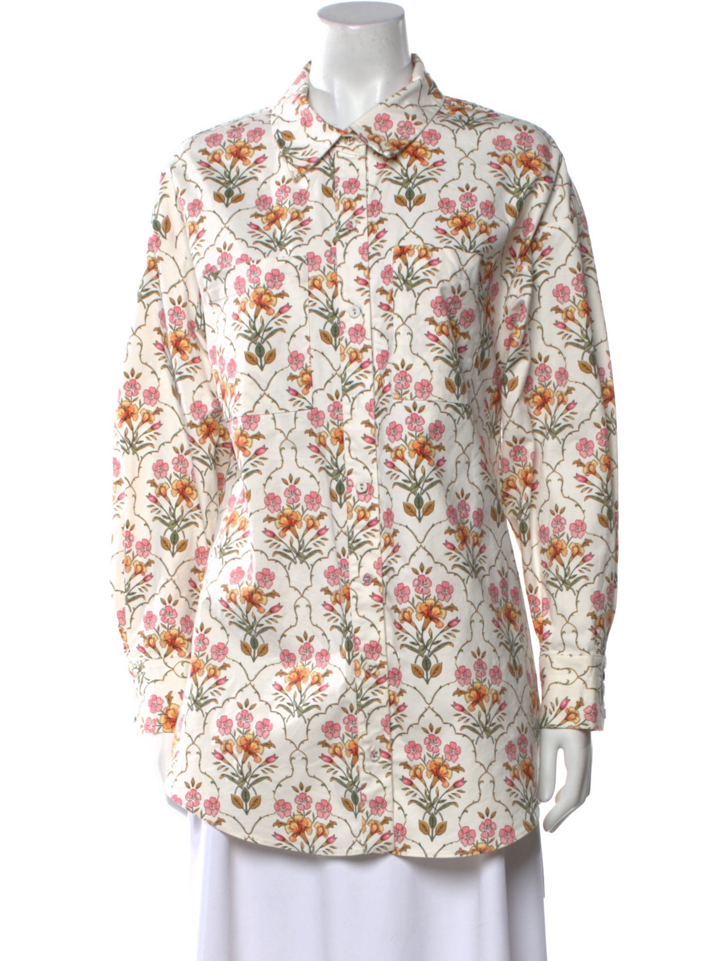 Favorite Daughter Floral Print Long Sleeve Tunic