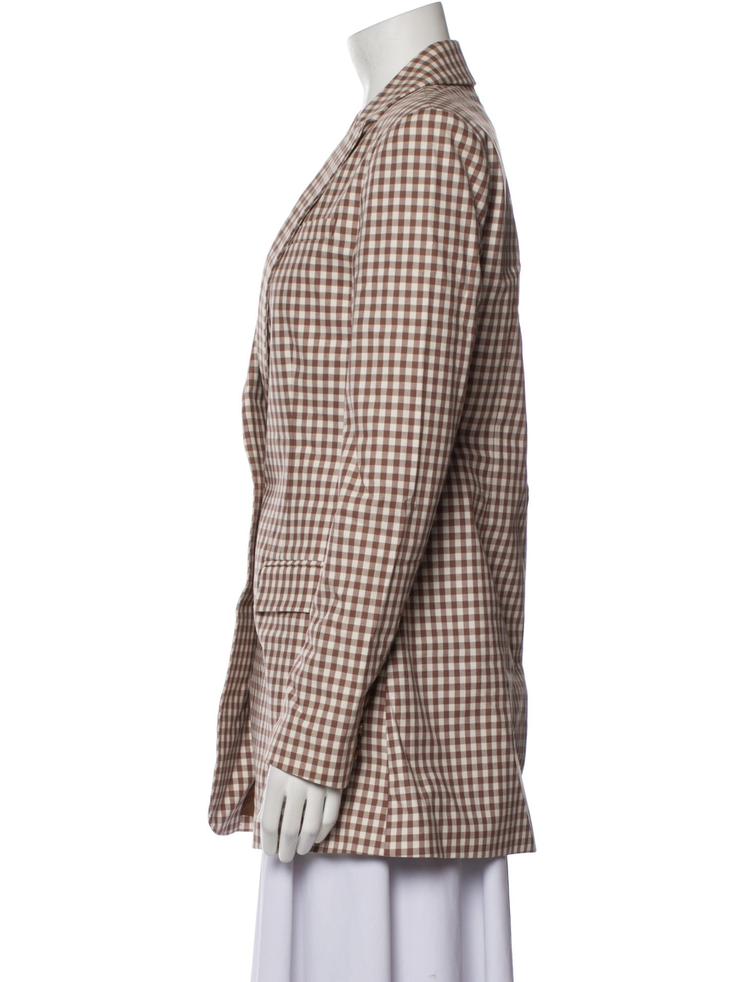 Favorite Daughter Plaid Print Blazer