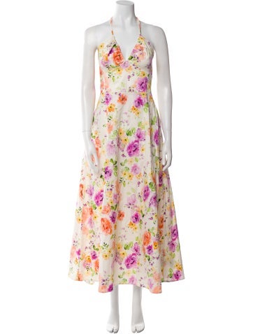 Favorite Daughter Dresses Floral Print Long Dress M