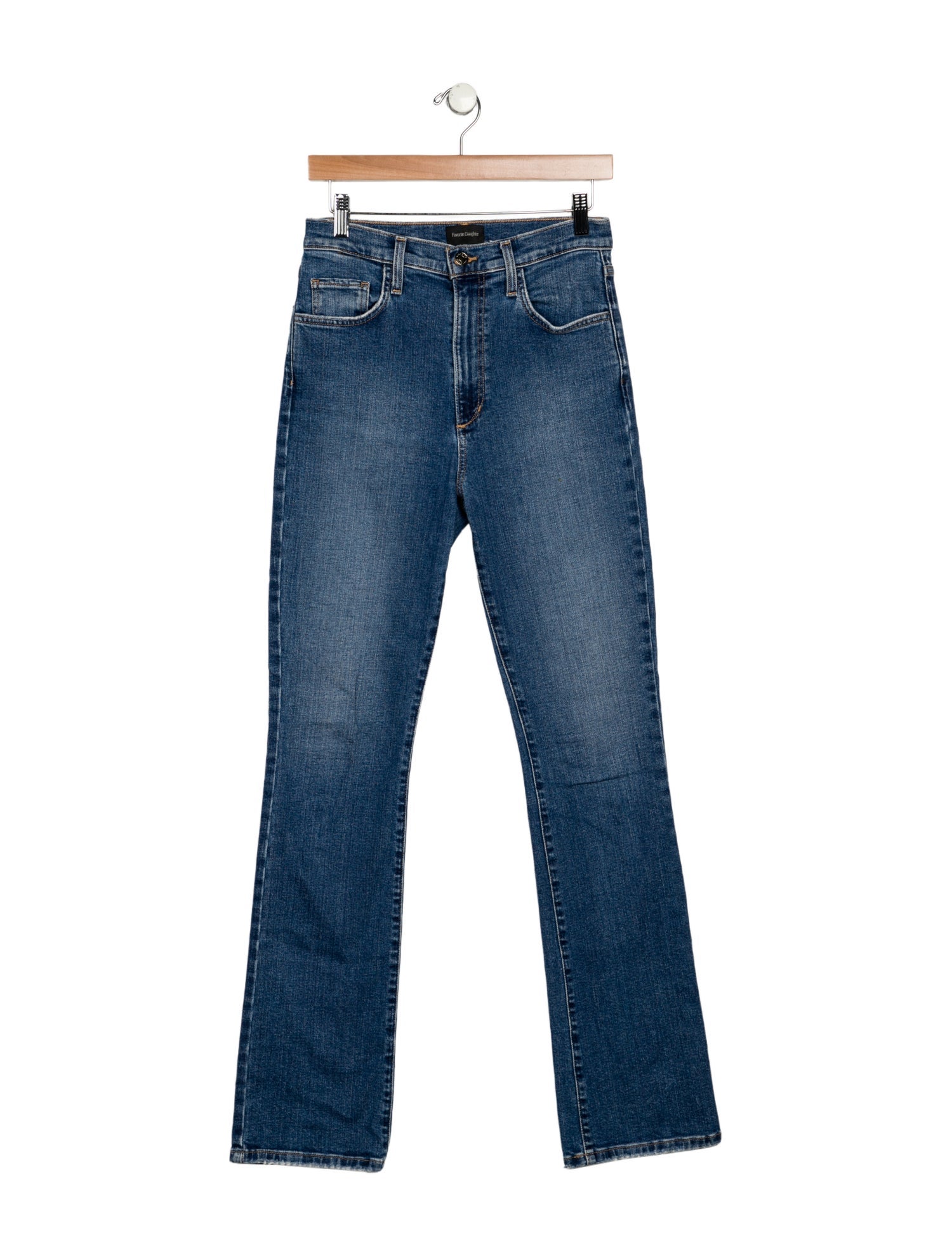 Favorite Daughter High-Rise Straight Leg Jeans