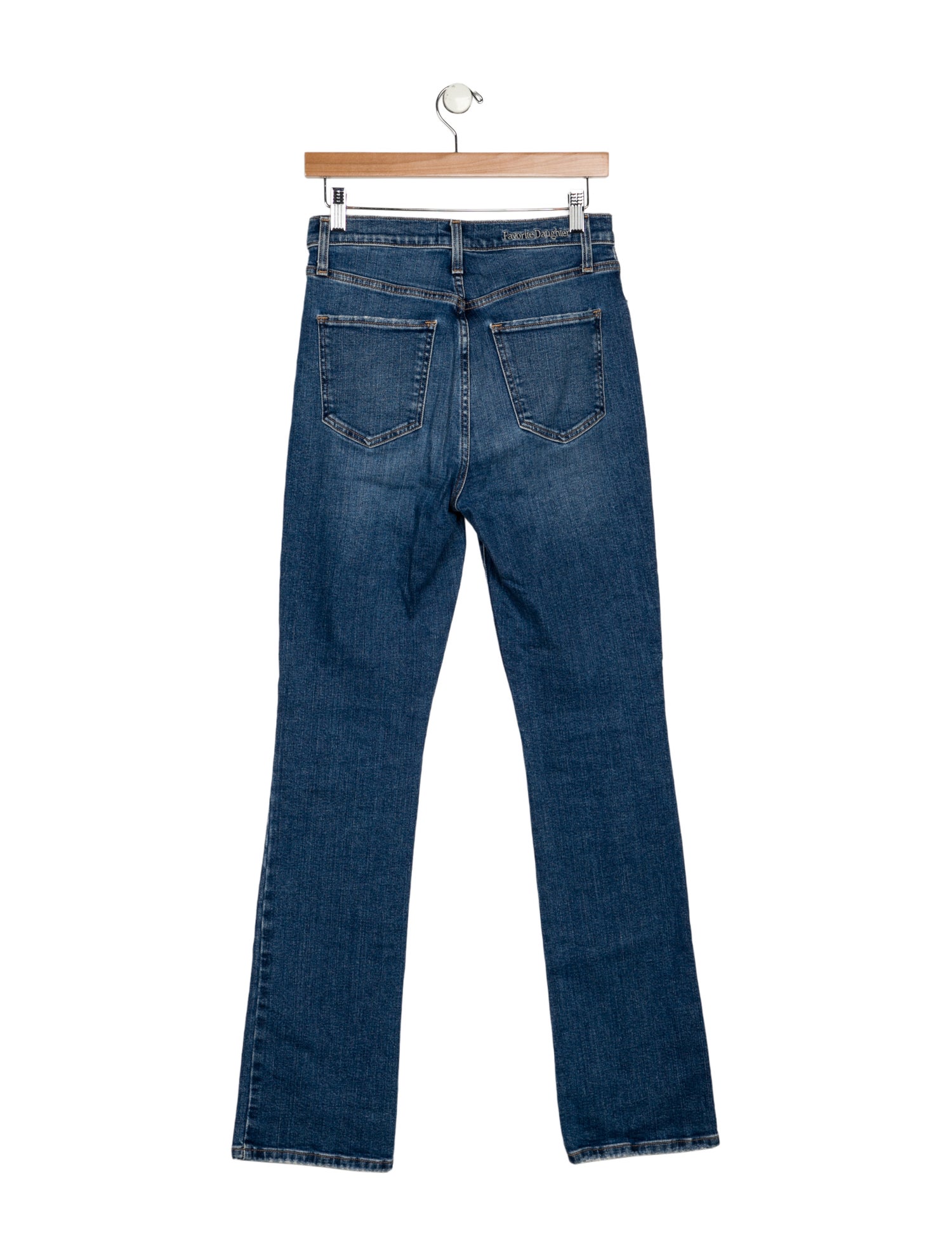 Favorite Daughter High-Rise Straight Leg Jeans