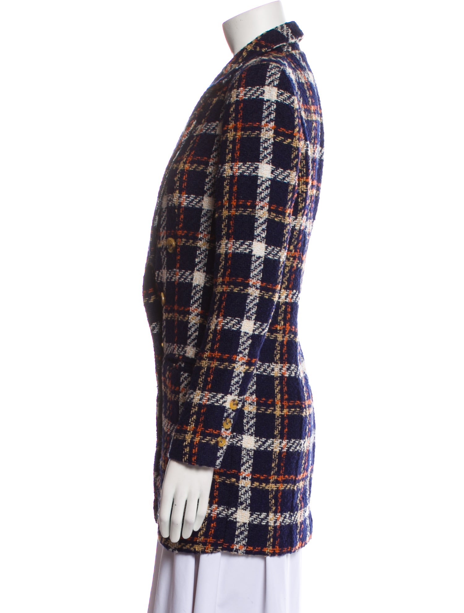 Favorite Daughter Plaid Print Blazer