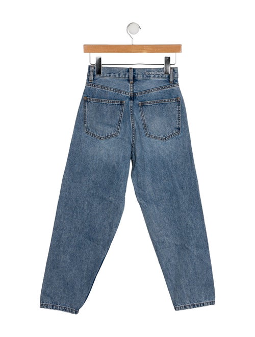 Favorite Daughter Mid-Rise Straight Leg Jeans