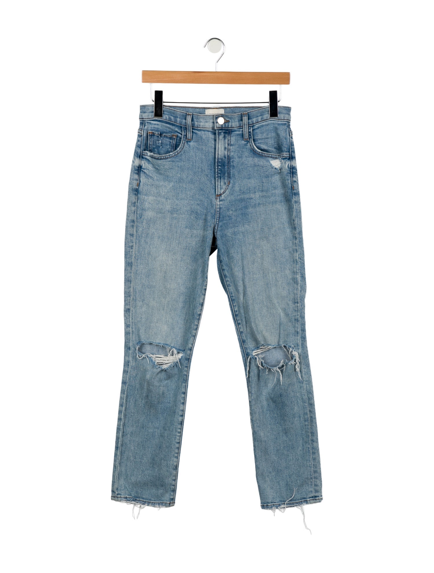Favorite Daughter High-Rise Straight Leg Jeans